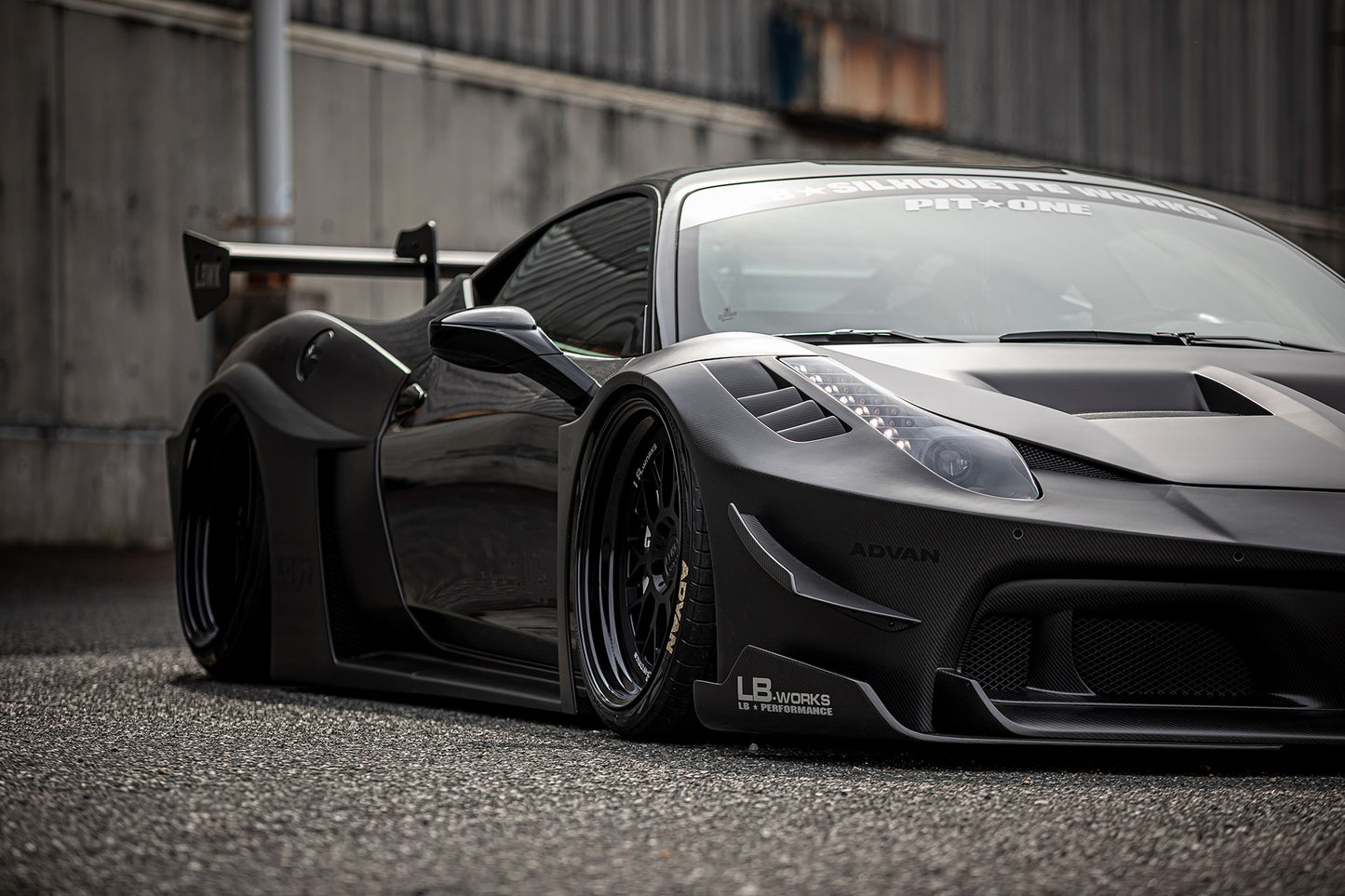 LB★Silhouette WORKS Ferrari 458 GT Full Body Kit