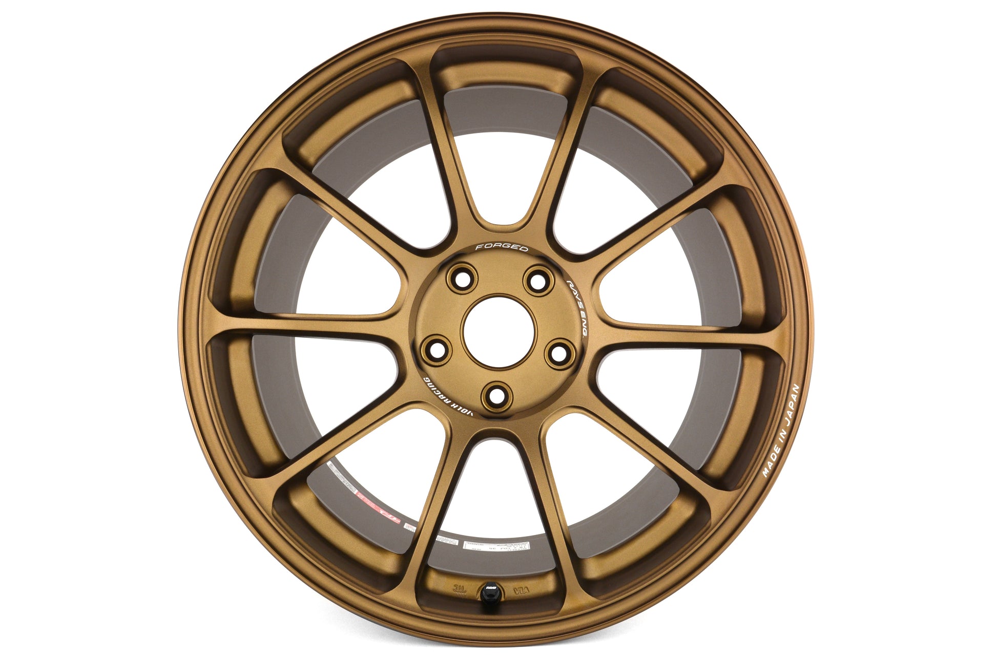 Volk Racing ZE40 Bronze 18x10 +35 5x114.3 (Single Wheel) - 2015-2023 Subaru WRX / 2015-2021 STI / 2019-2023 Forester