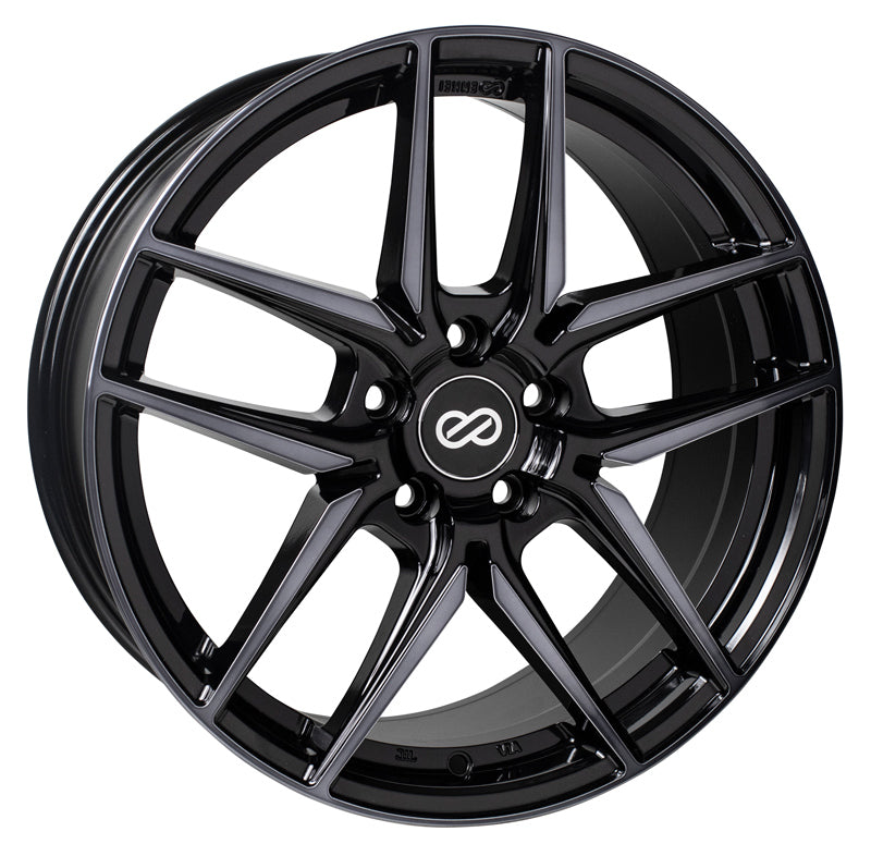 Enkei Icon Pearl Black 17x7.5 +45 5x100 (Single Wheel) - 2013-2024 Subaru BRZ / Scion FR-S / Toyota GR86 / 2014-2018 Subaru Forester