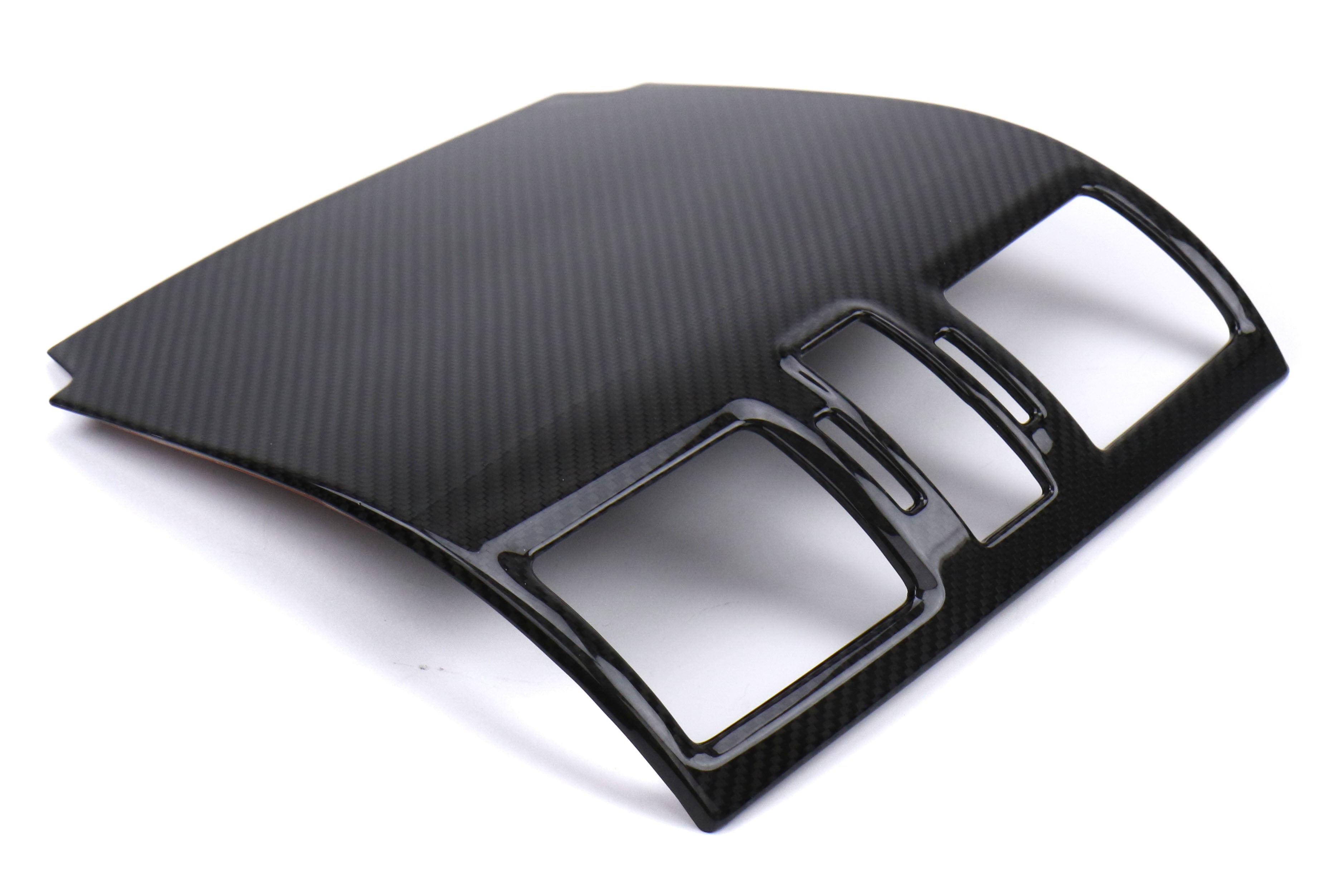 OLM LE Dry Carbon Fiber Center AC Trim Covers by Axis-Parts Japan - 2016-2021 Subaru WRX / STI / 2014-2018 Forester / 2016-2017 Crosstrek