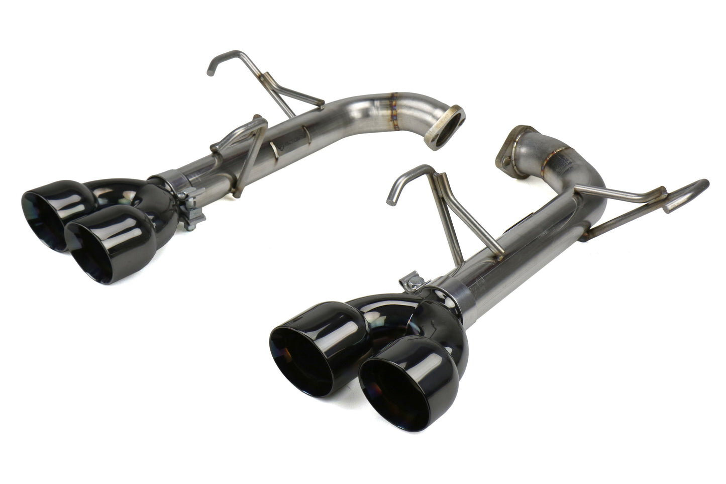 FactionFab Axle Back Exhaust w/ Black Tips - 2015-2021 Subaru WRX / 2015-2018 STI