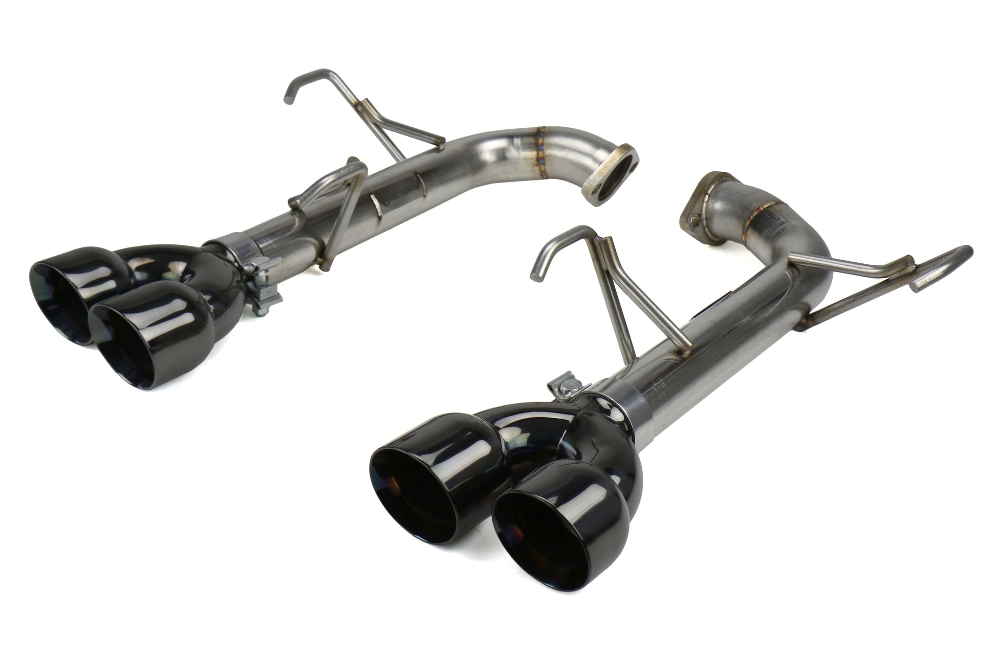 FactionFab Axle Back Exhaust w/ Black Tips - 2015-2021 Subaru WRX / 2015-2018 STI