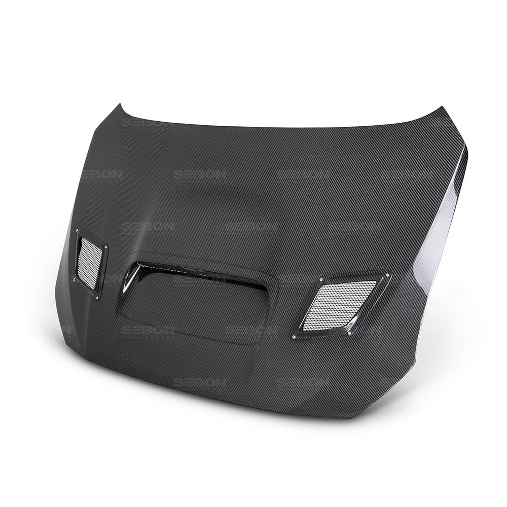 Seibon Carbon Fiber CS Style Hood - 2015-2021 Subaru WRX / STI
