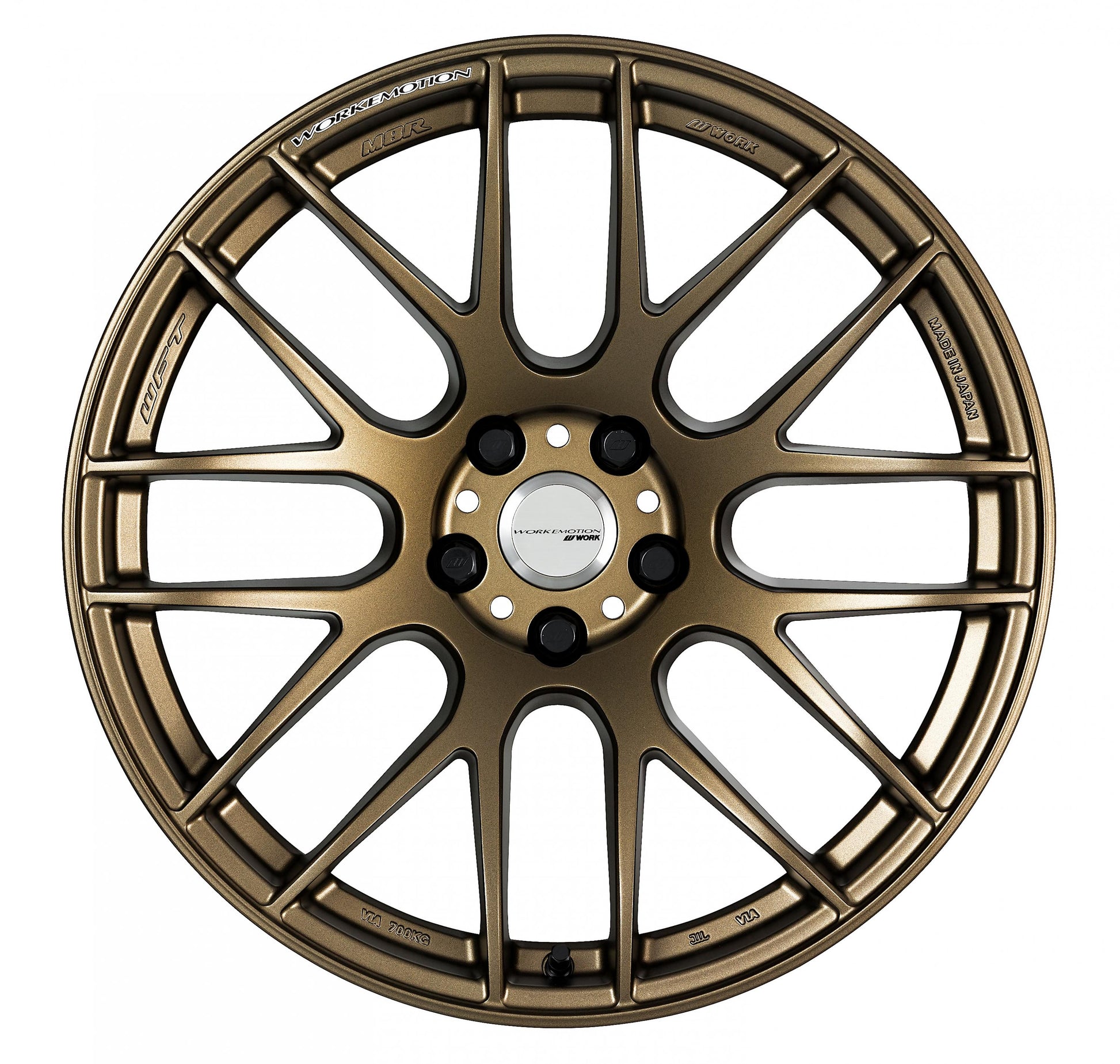 Work Wheels Emotion M8R  Matte Bronze (Deep Concave) 18x9.5 +38 5x114.3 (Sold As Pair) - 2015-2024 Subaru WRX / 2015-2021 STI / 2019-2024 Forester