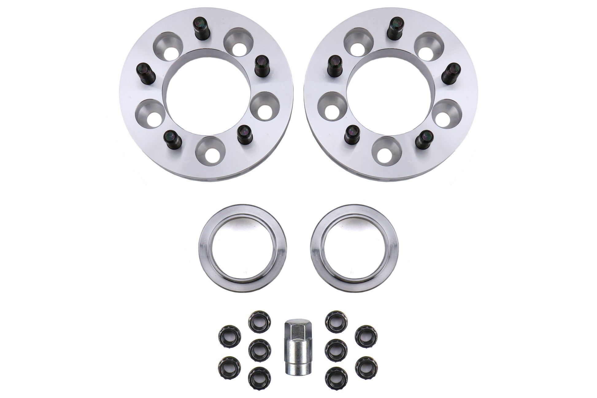 KICS Wheel Spacers 5x114.3 15mm w/ Hub Rings - Subaru Models (inc. 2005+ STI / 2015+ WRX)