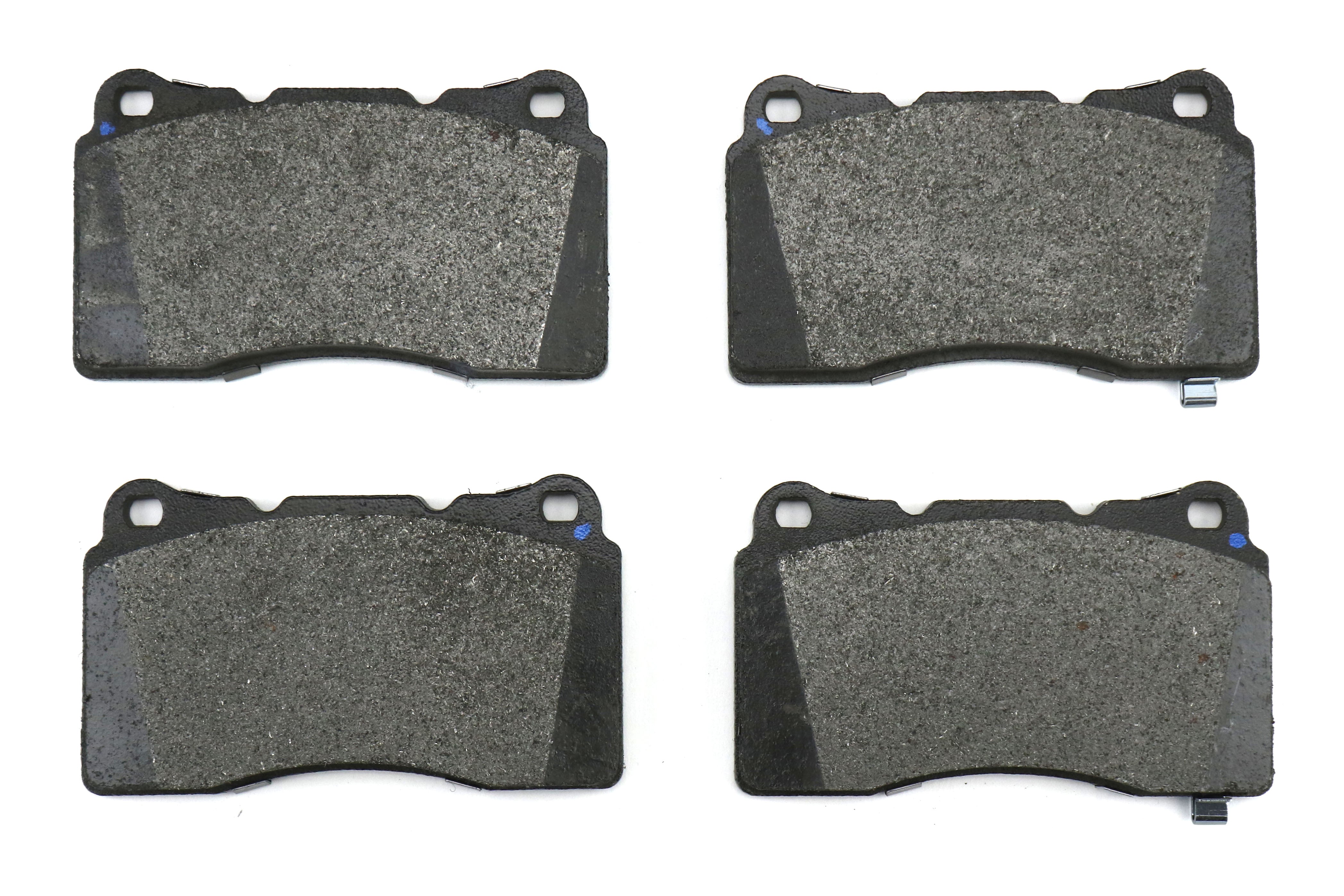 Stoptech PosiQuiet Semi-Metallic Brake Pads Front - 2004-2017 Subaru STI / 2033-2015 Mitsubishi Evo / OEM Brembo Applications