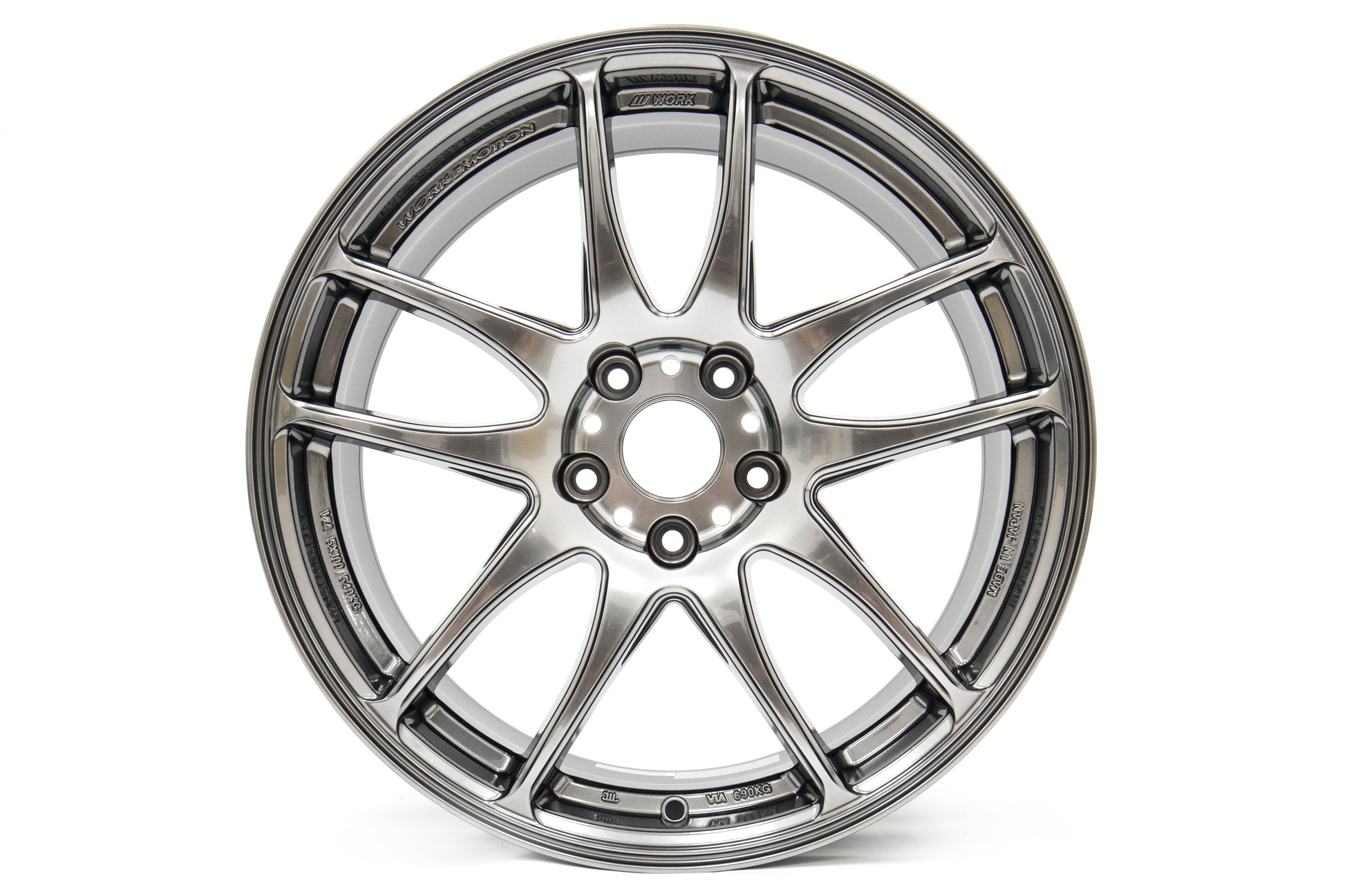 Work Wheels Emotion CR Kiwami GT Silver Semi Concave 18x8.5 +38 5x114.3 (Sold As Pair) - 2015-2024 Subaru WRX / 2015-2021 STI / 2019-2024 Forester