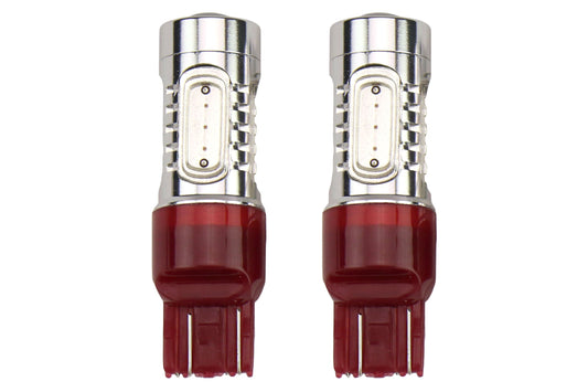 Diode Dynamics 7443 HP11 LED Red Bulb Pair - Subaru Models (inc. 2015-2021 WRX / STI / 2013-2016 BRZ)