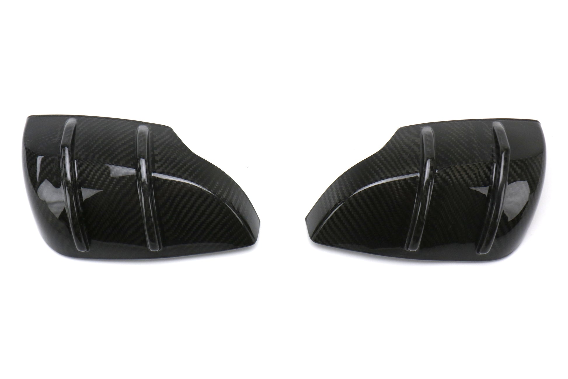 OLM STI RA-R Style Carbon Fiber Mirror Covers - 2015-2021 Subaru WRX / STI