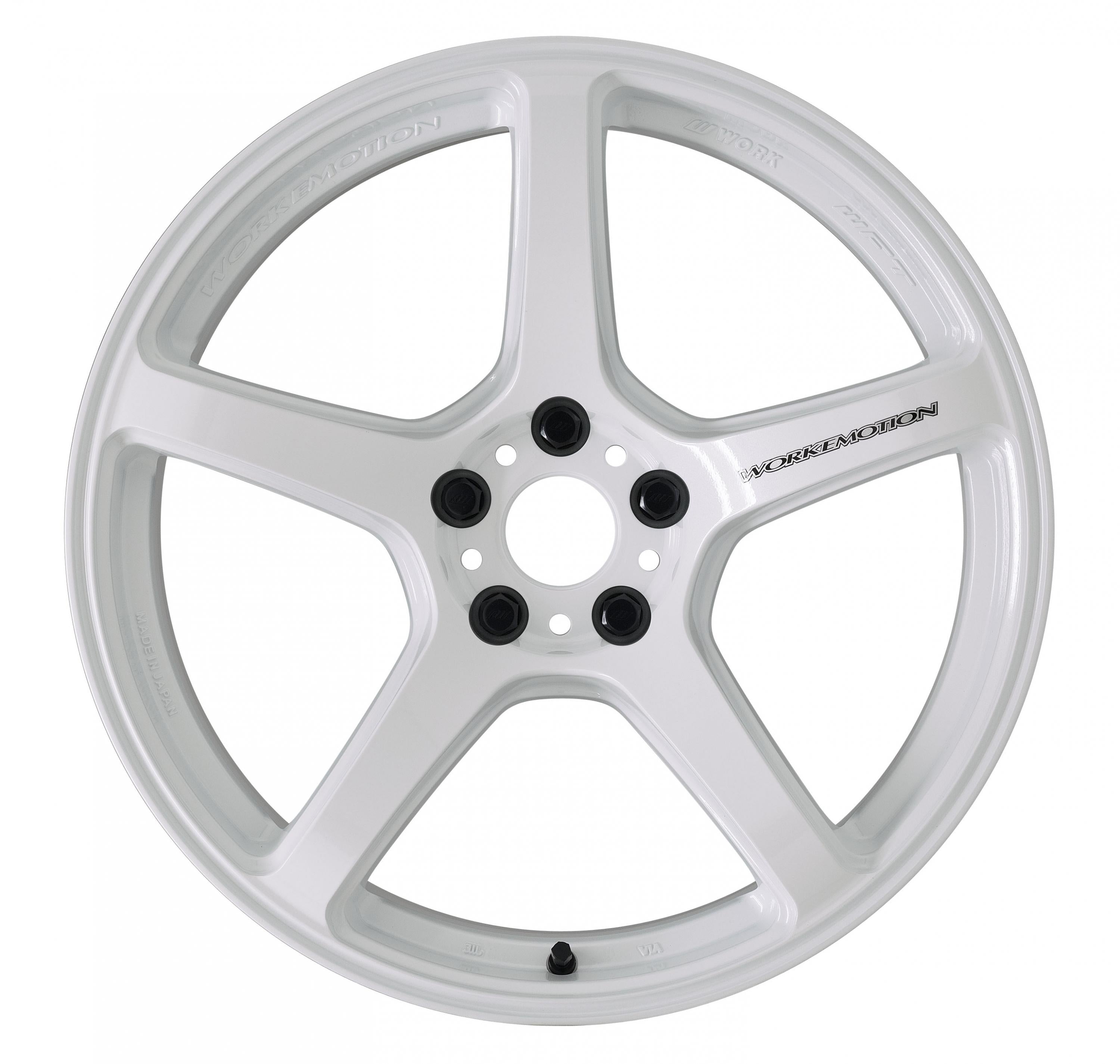 Work Wheels Emotion T5R  Ice White (Deep Concave) 19x9.5 +35 5x114.3 (Single Wheel) - 2015-2023 Subaru WRX / 2015-2021 STI / 2019-2023 Forester