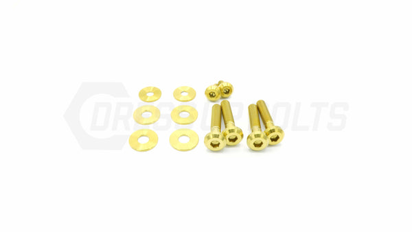 Dress Up Bolts Titanium Hardware Trunk Kit - 2015-2021 Subaru WRX/STI