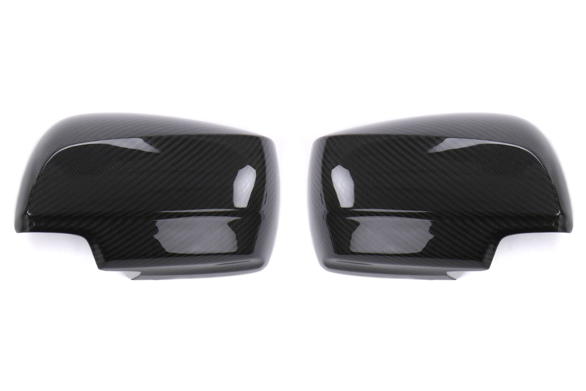 OLM Carbon Fiber Full Mirror Covers w/ No Turn Signal Hole - 2015-2021 Subaru WRX / STI
