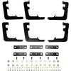 Westin 19 Ram 1500 Quad/Crew Cab (Ex. Classic) Premier Oval Nerf Step Bar Mount Kit - Black