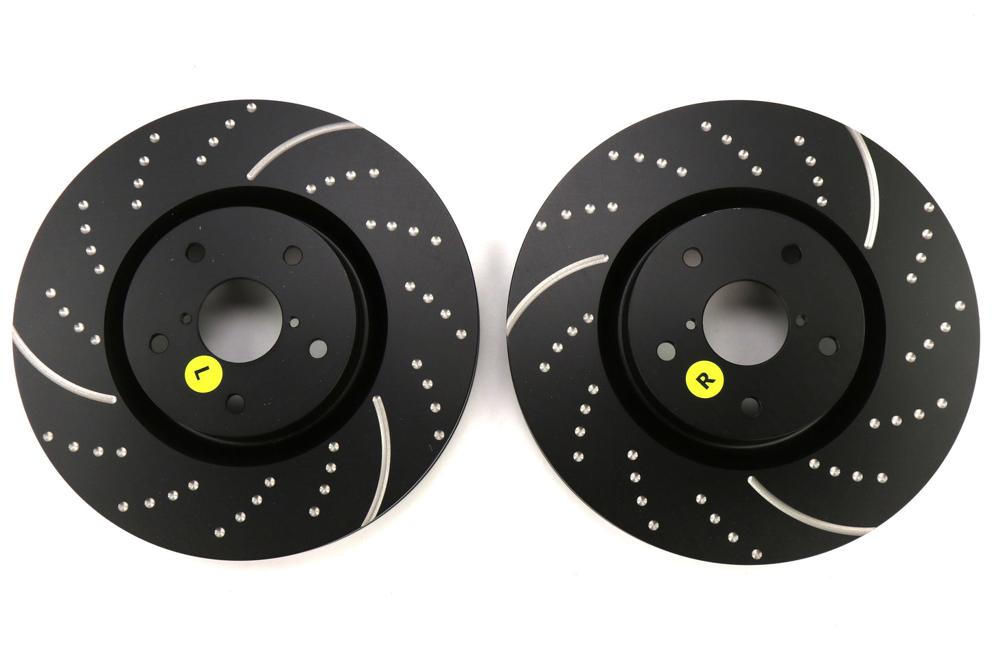 EBC Brakes 3GD Series Sport Dimpled/Slotted Front Brake Rotors - 2005-2017 Subaru STI