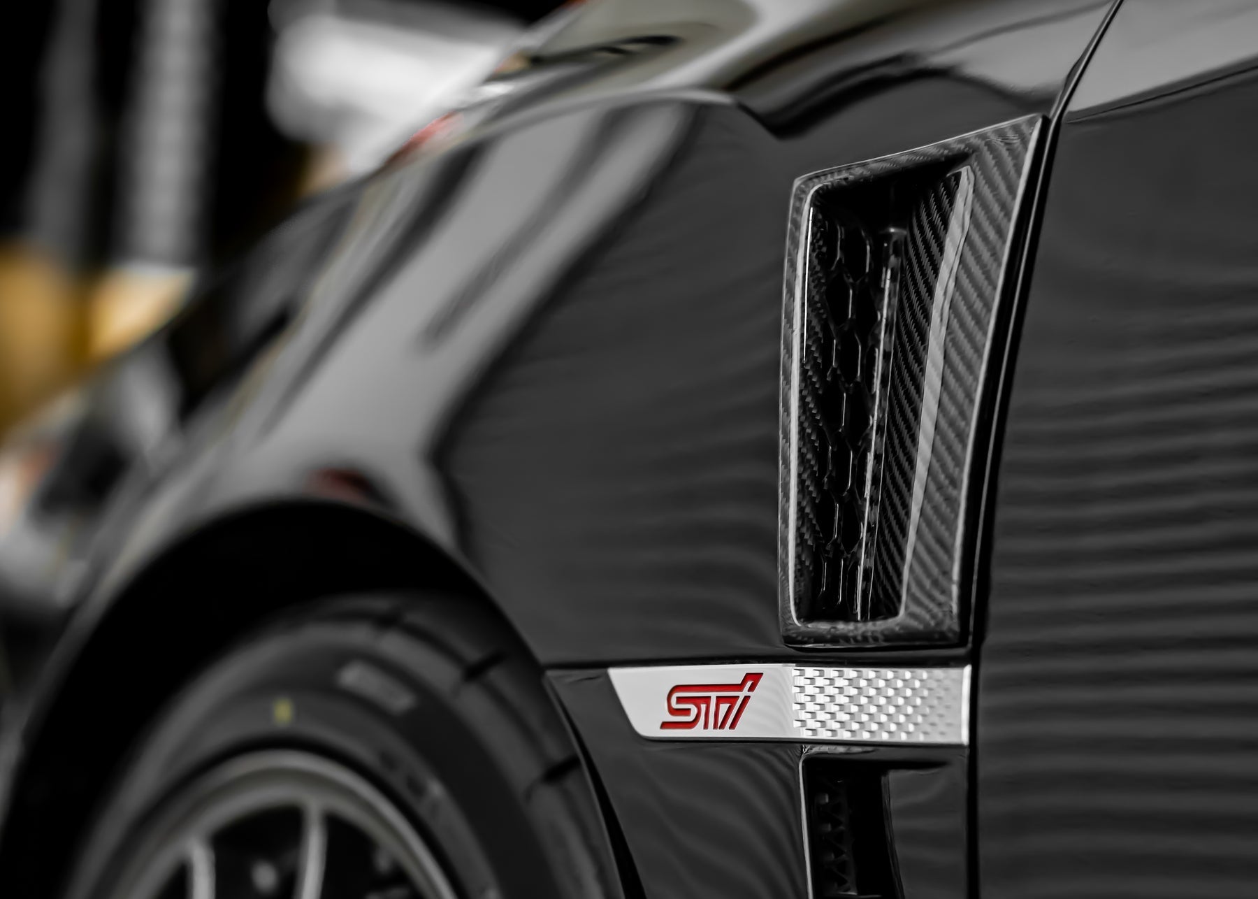 Compressive Tuning Carbon Fiber Fender Vent - 2015-2021 Subaru WRX / STI