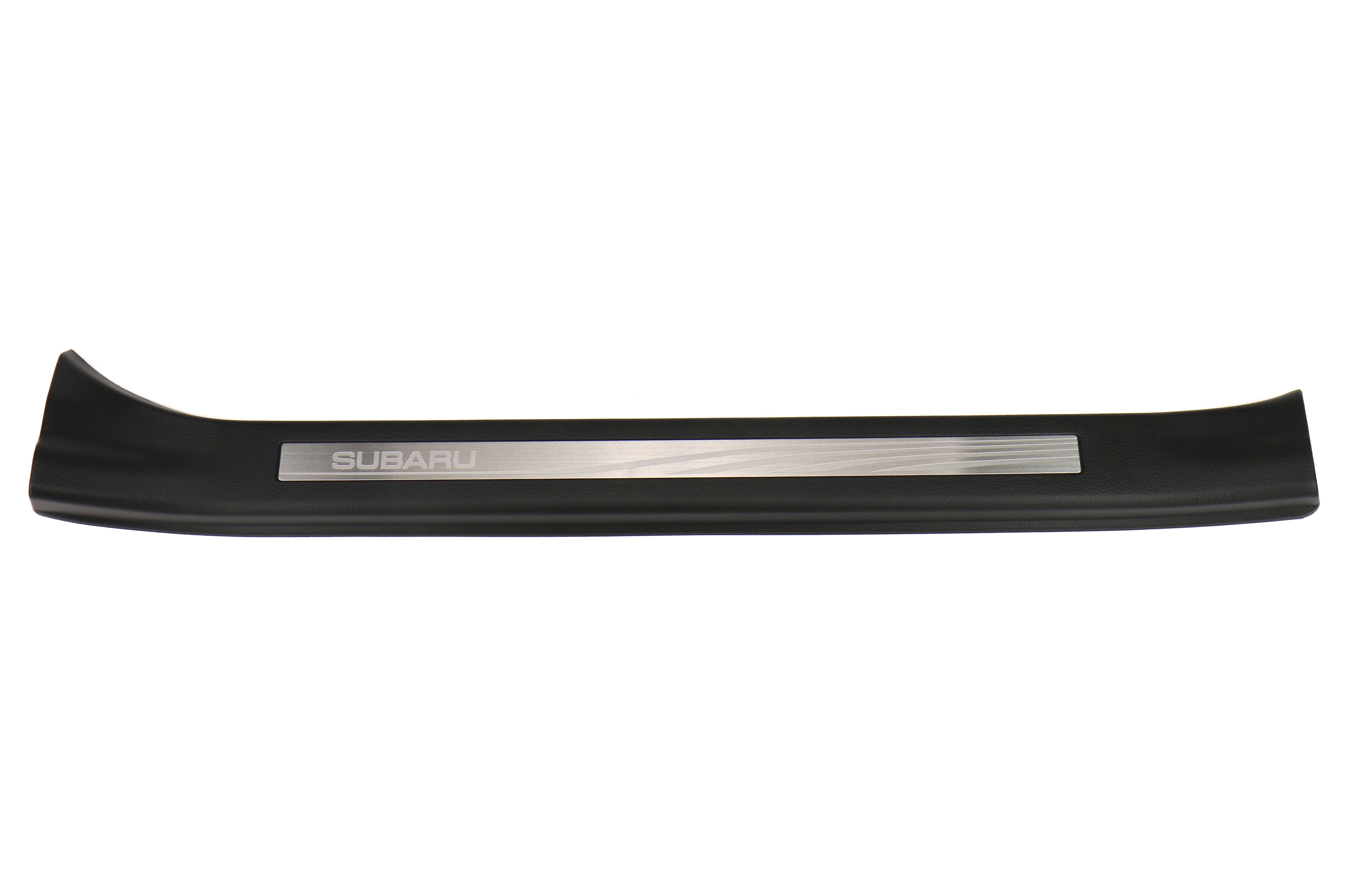 Subaru Silver Etched Door Sill Passenger - 2015-2021 Subaru WRX / STI