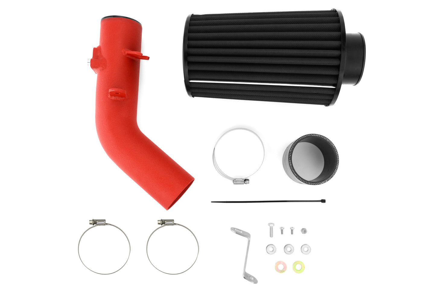 PERRIN Cold Air Intake (Red) - 2016-2017 Subaru STI