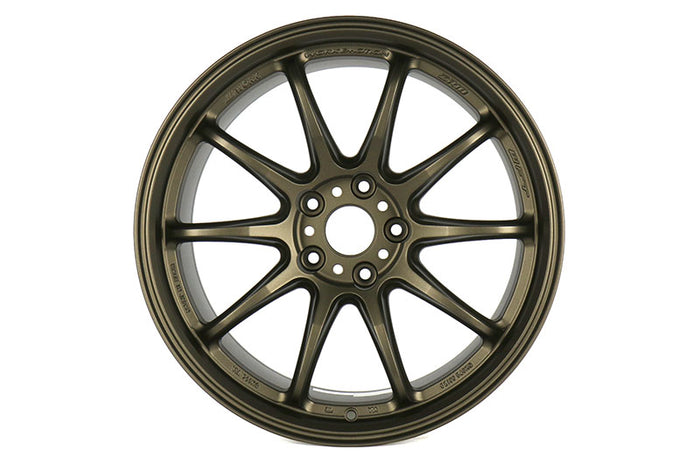 Work Emotion ZR10 Matte Bronze Deep Concave Face 18x9.5 +38 5x114.3 (Sold As Pair) - 2015-2024 Subaru WRX / 2015-2021 STI / 2019-2024 Forester