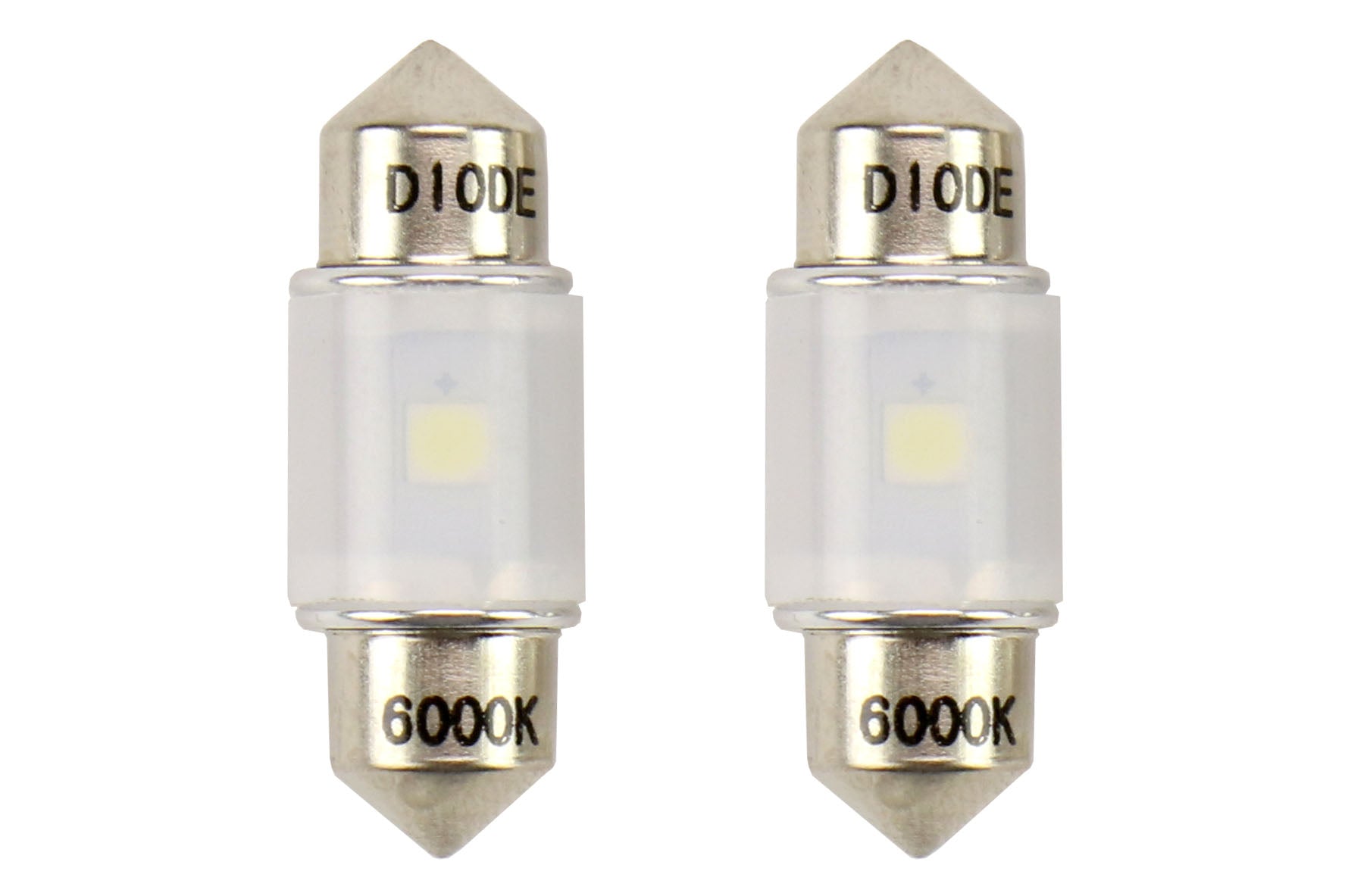 Diode Dynamics 31mm HP6 Cool White Bulb Pair - Subaru Models (inc. 2015-2021 WRX / STI / 2003-2018 Forester)