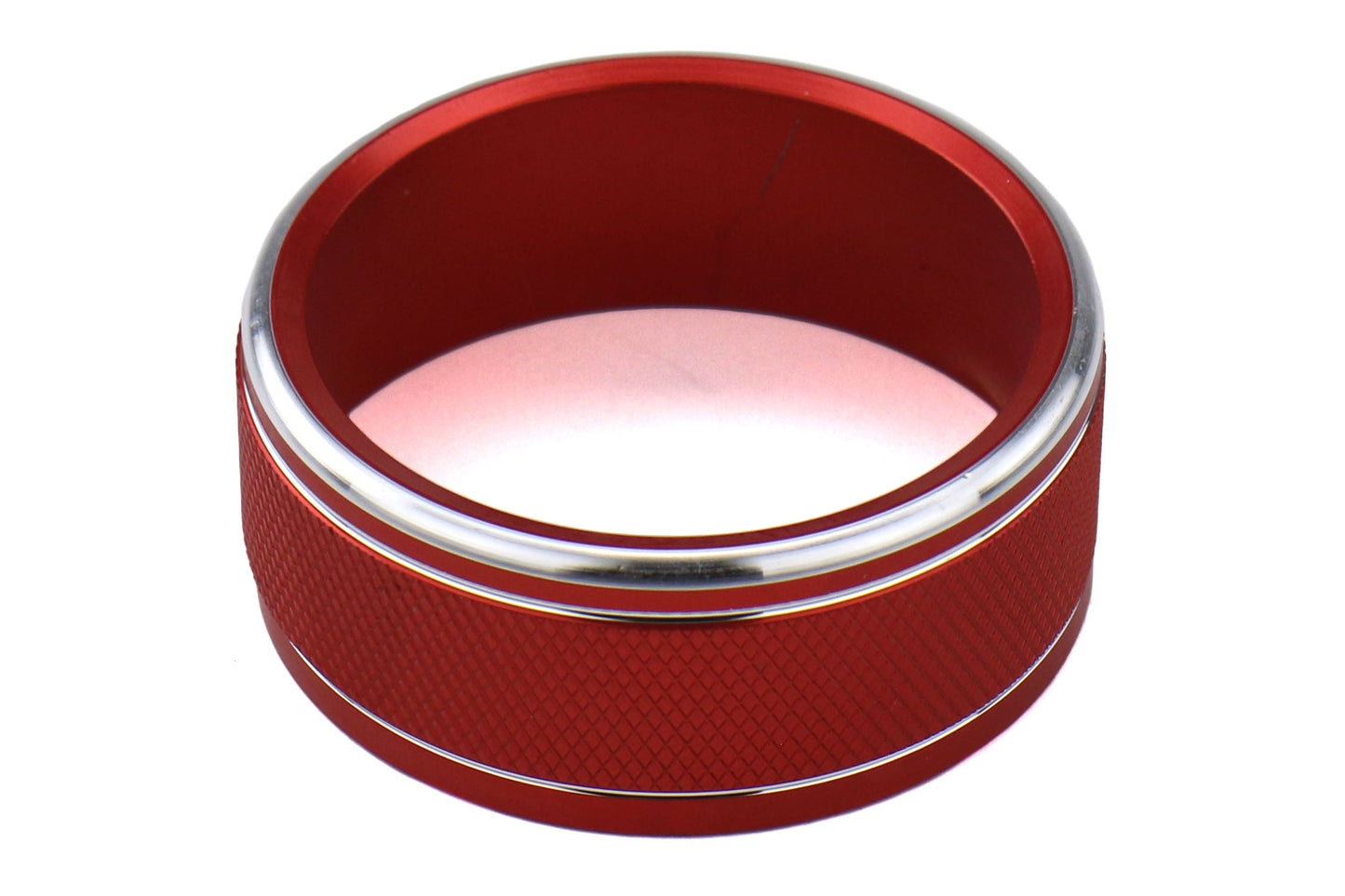 JDM Station Textured Climate Control Knob Cover Red (3 pack) - Subaru Models (inc. 2015-2021 WRX / 2014-2018 Forester)