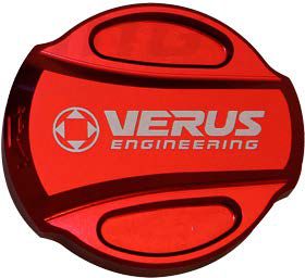 RLA Oil Cap, Anodized Red - 2012-2024 Subaru WRX / 2013-2021 STI / 2013-2024 Toyota GR86 / Subaru BRZ / Scion FRS / 2014-2024 Forester / 20-2024 Crosstrek / 2015-2024 Impreza