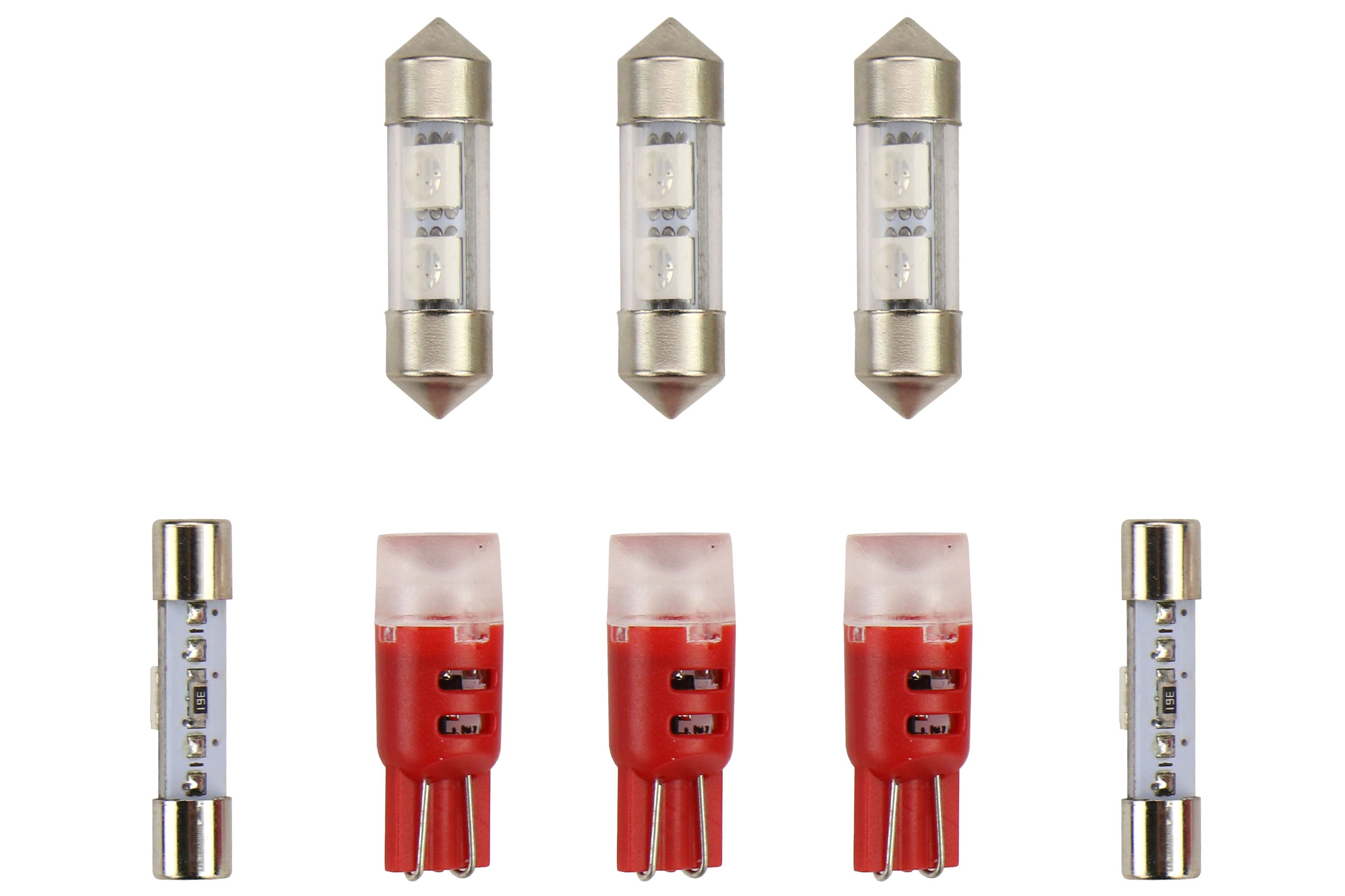 Diode Dynamics Stage 1 Red LED Interior Lighting Kit - 2015-2021 Subaru WRX / STI | DD0264