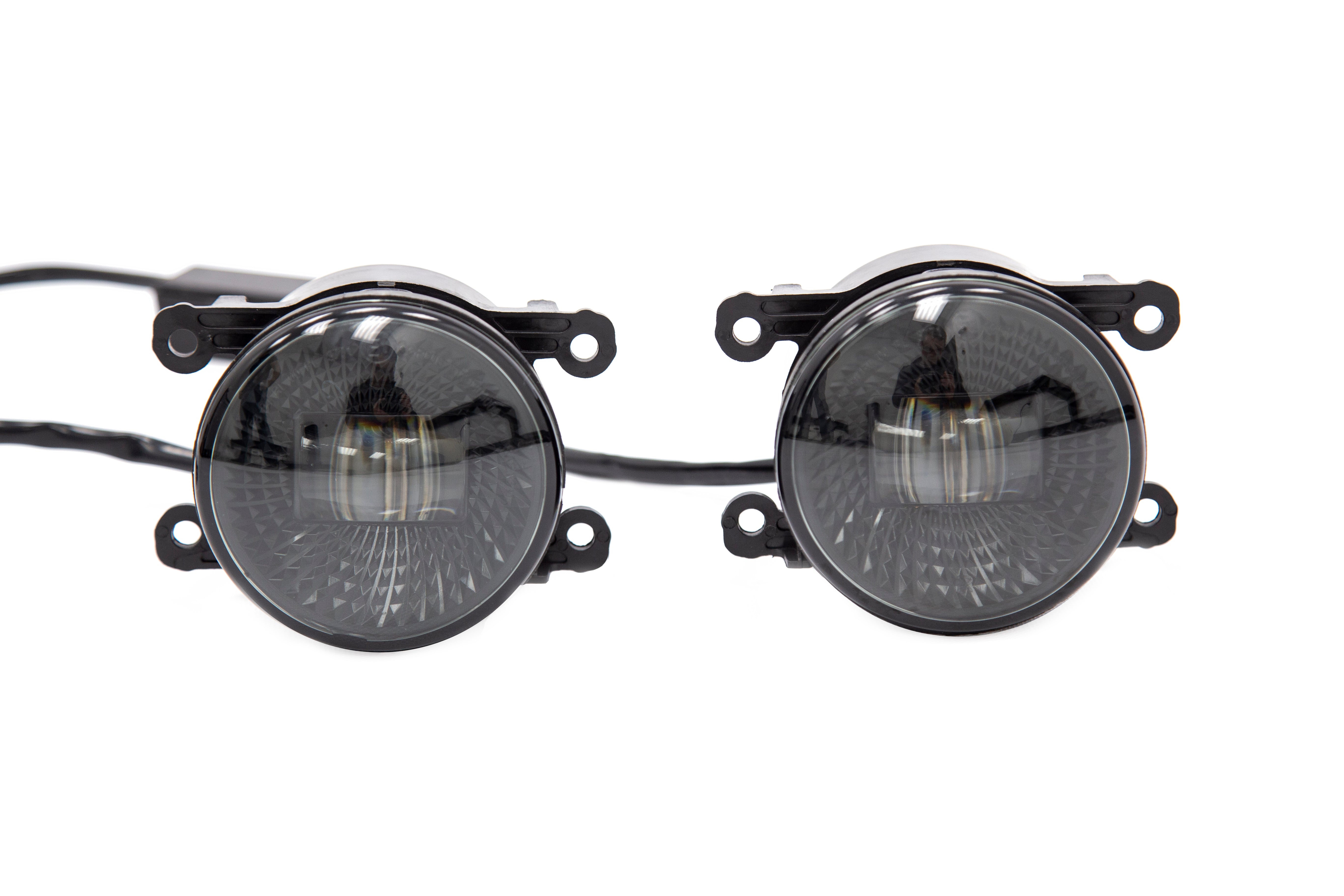 OLM Midnight Edition LED Fog Lights - Subaru Models (Inc. 2015-2021 WRX / 2015-2017 STI / 2013-2016 FR-S / BRZ / 2013-2017 Crosstrek / 2014-2018 Forester)