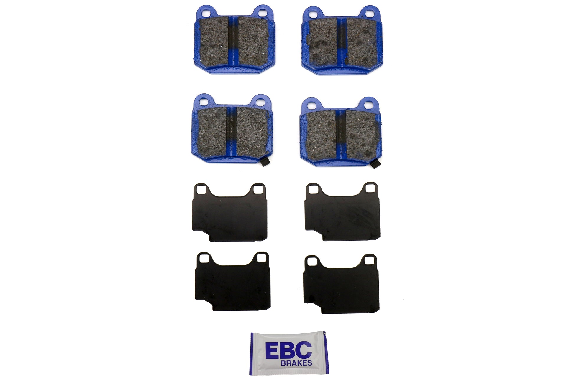 EBC Brakes Bluestuff NDX Race Rear Brake Pads - 2004-2017 Subaru STI / Mitsubishi Evo / OEM Brembo Applications