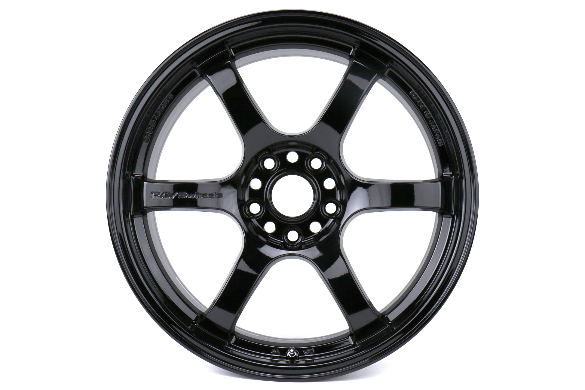 Rays Gram Lights 57DR Glossy Black 18X9.5 +38mm 5x114.3 (Single Wheel)  - 2015-2024 Subaru WRX / 2015-2021 STI / 2019-2024 Forester