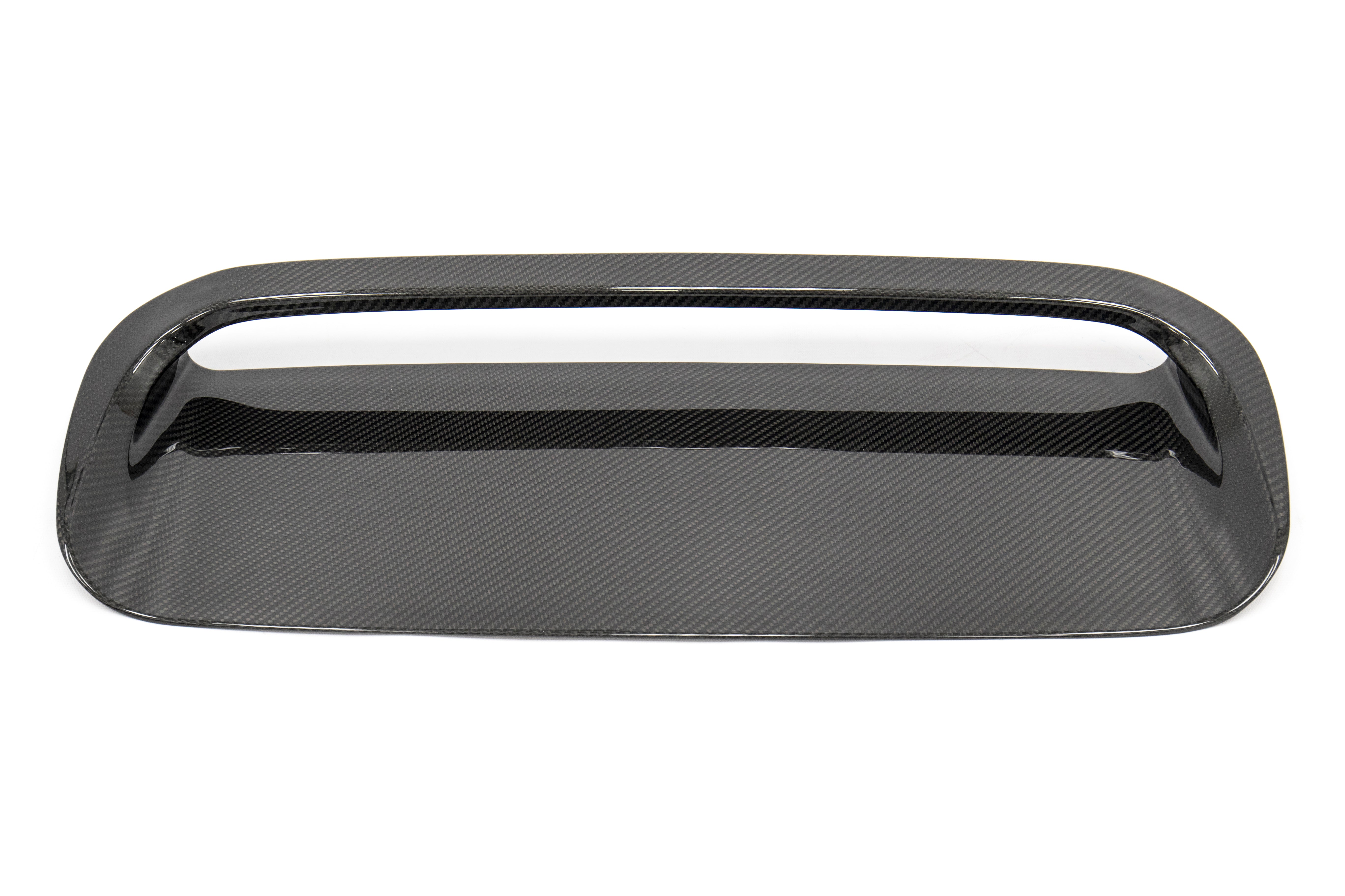 OLM LE Dry Carbon Fiber Hood Scoop Cover - 2015-2021 Subaru WRX / STI