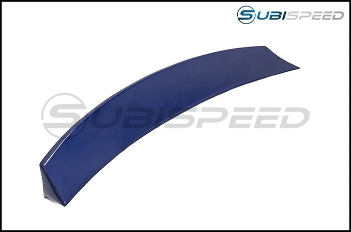 OLM Paint Matched Two Point Zero Duckbill Spoiler - Galaxy Blue Pearl (E8H) - 2015-2021 Subaru WRX / STI