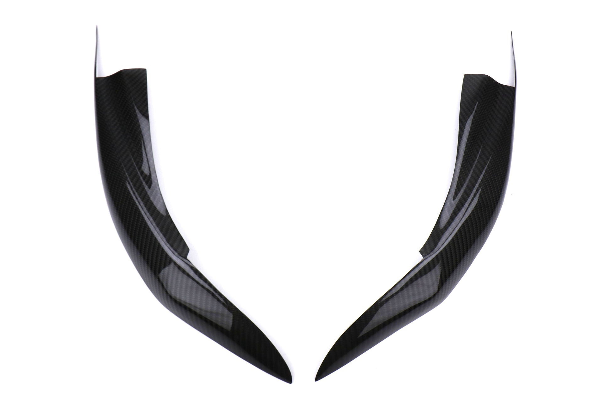 OLM S-line Carbon Fiber Headlight Eyelids - 2015-2021 Subaru WRX / STI