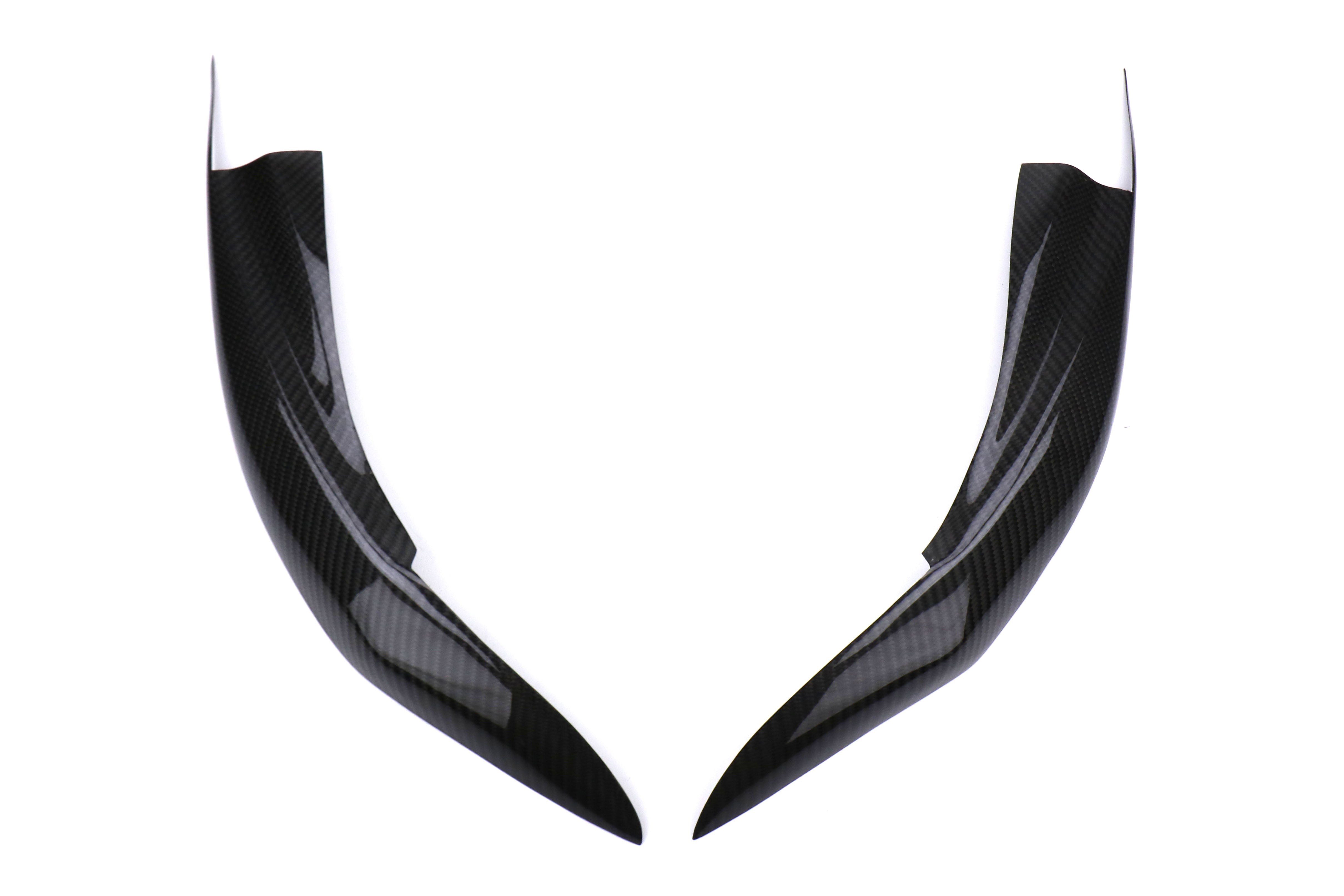 OLM S-line Carbon Fiber Headlight Eyelids - 2015-2021 Subaru WRX / STI