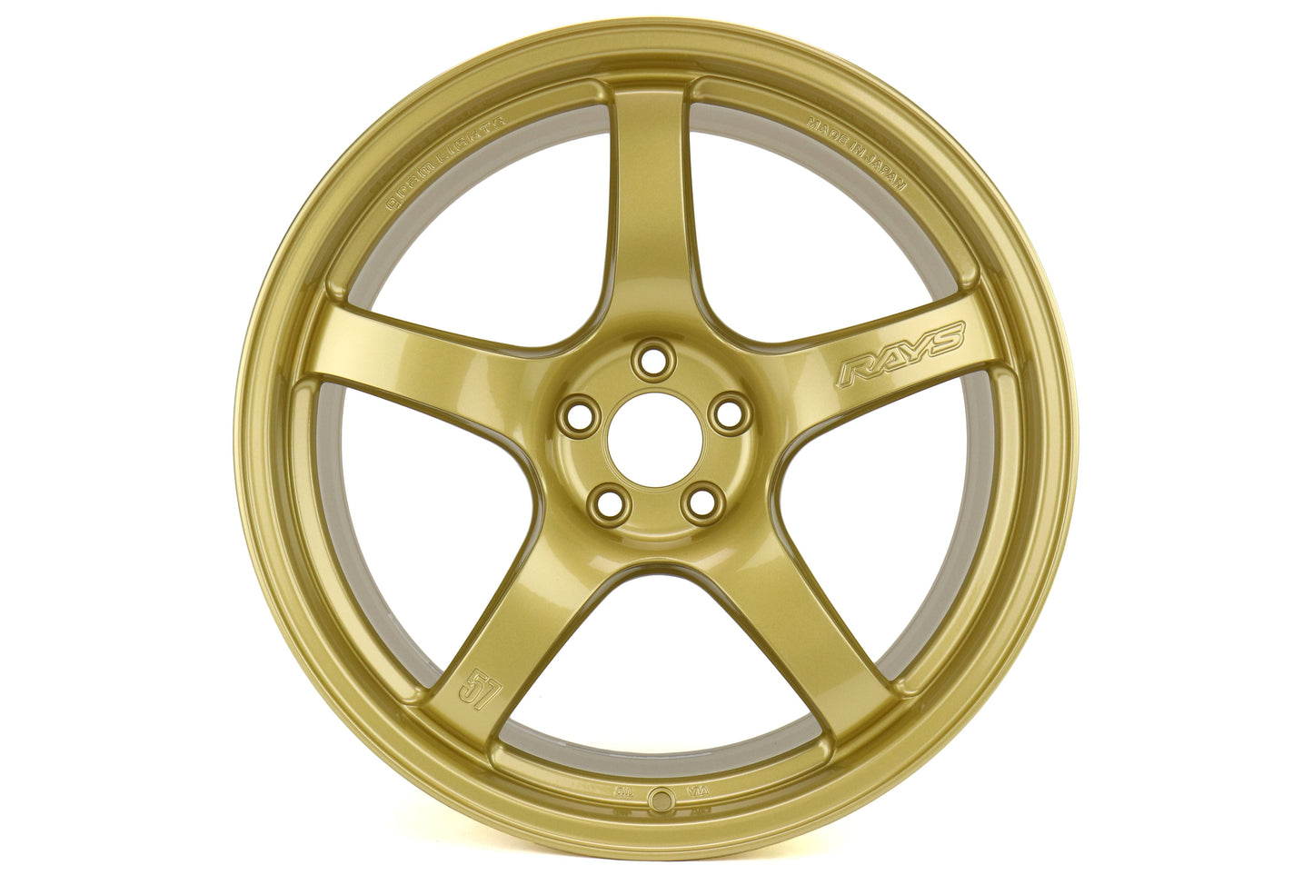 Rays Gram Lights 57CR E8 Gold 18x9.5 +38mm 5x100 (Single Wheel) - 2013-2024 Subaru BRZ / Scion FR-S / Toyota GR86 / 2014-2018 Subaru Forester