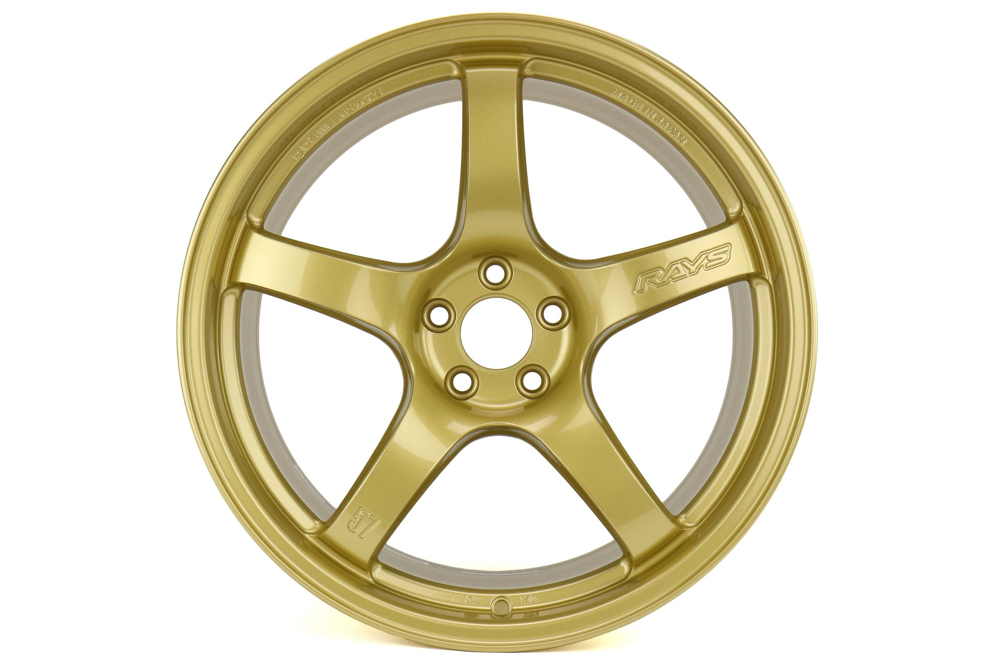 Rays Gram Lights 57CR E8 Gold 18x9.5 +38mm 5x100 (Single Wheel) - 2013-2024 Subaru BRZ / Scion FR-S / Toyota GR86 / 2014-2018 Subaru Forester