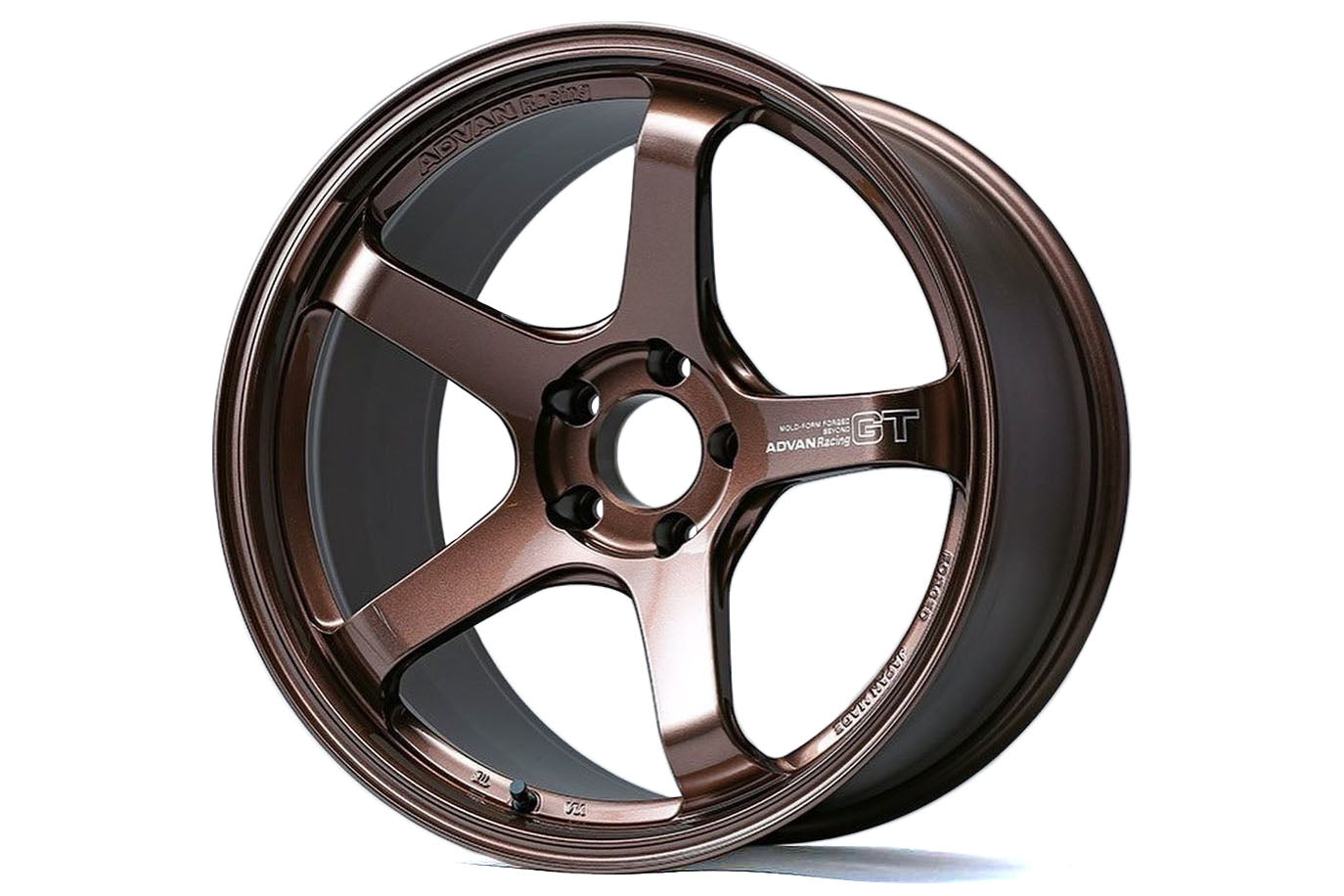 Advan GT Beyond Racing Copper Bronze 19x10.5 +15 5x114.3 (Single Wheel)  - 2015-2024 Subaru WRX / 2015-2021 STI / 2019-2024 Forester