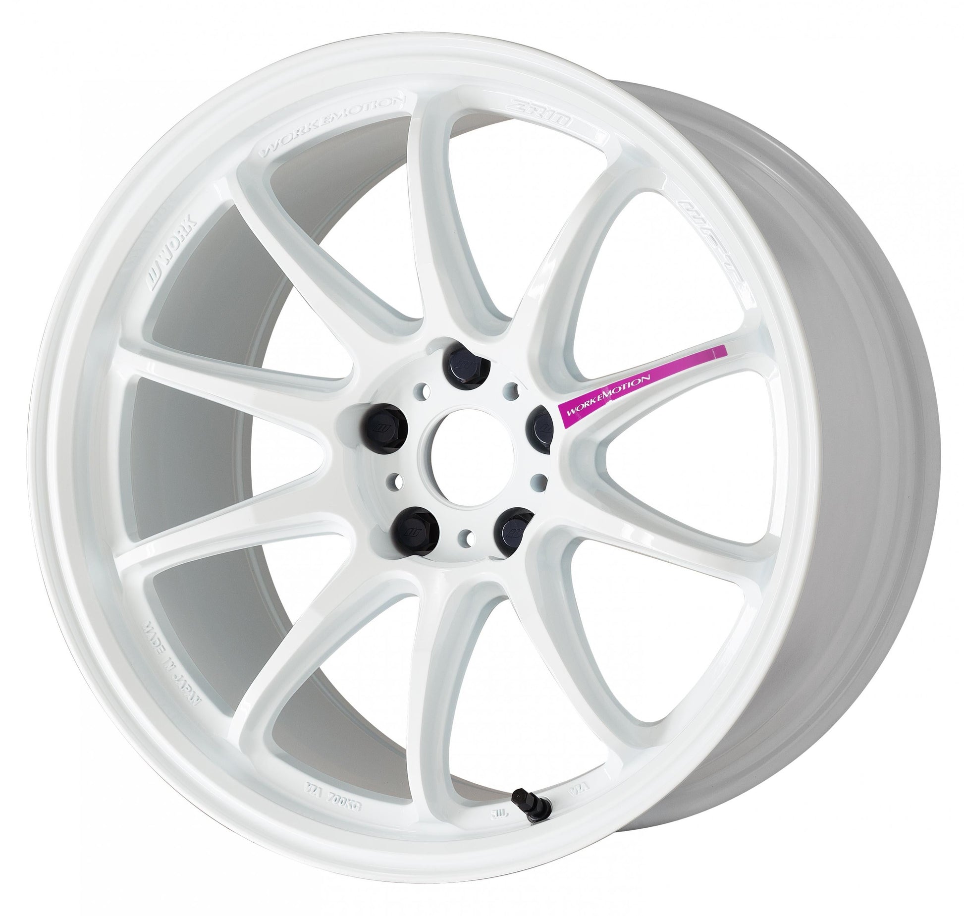 Work Emotion ZR10 Azure White (AZW) 18x9.5 +38 5x114.3 (Sold As Pair) - 2015-2024 Subaru WRX / 2015-2021 STI / 2019-2024 Forester