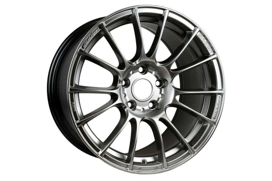 WedsSport SA-72R PTS Circuit Silver 17x9.5 +38 5x100 (Single Wheel) - 2013-2023 Subaru BRZ / Scion FR-S / Toyota GR86 / 2014-2023 Subaru Forester
