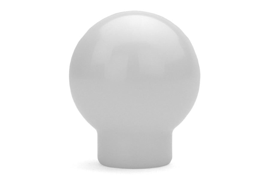 Killer B Motorsport Round Shift Knob White Brushed 6MT - Subaru 6MT Models (inc. 2004+ STI / 2015+ WRX)