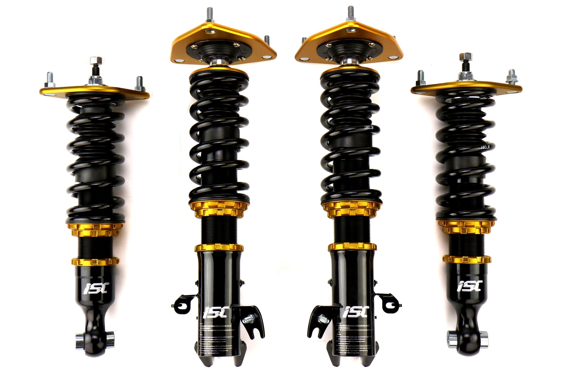 ISC Suspension Basic Street Sport Coilovers - 2015-2017 Subaru WRX / STI