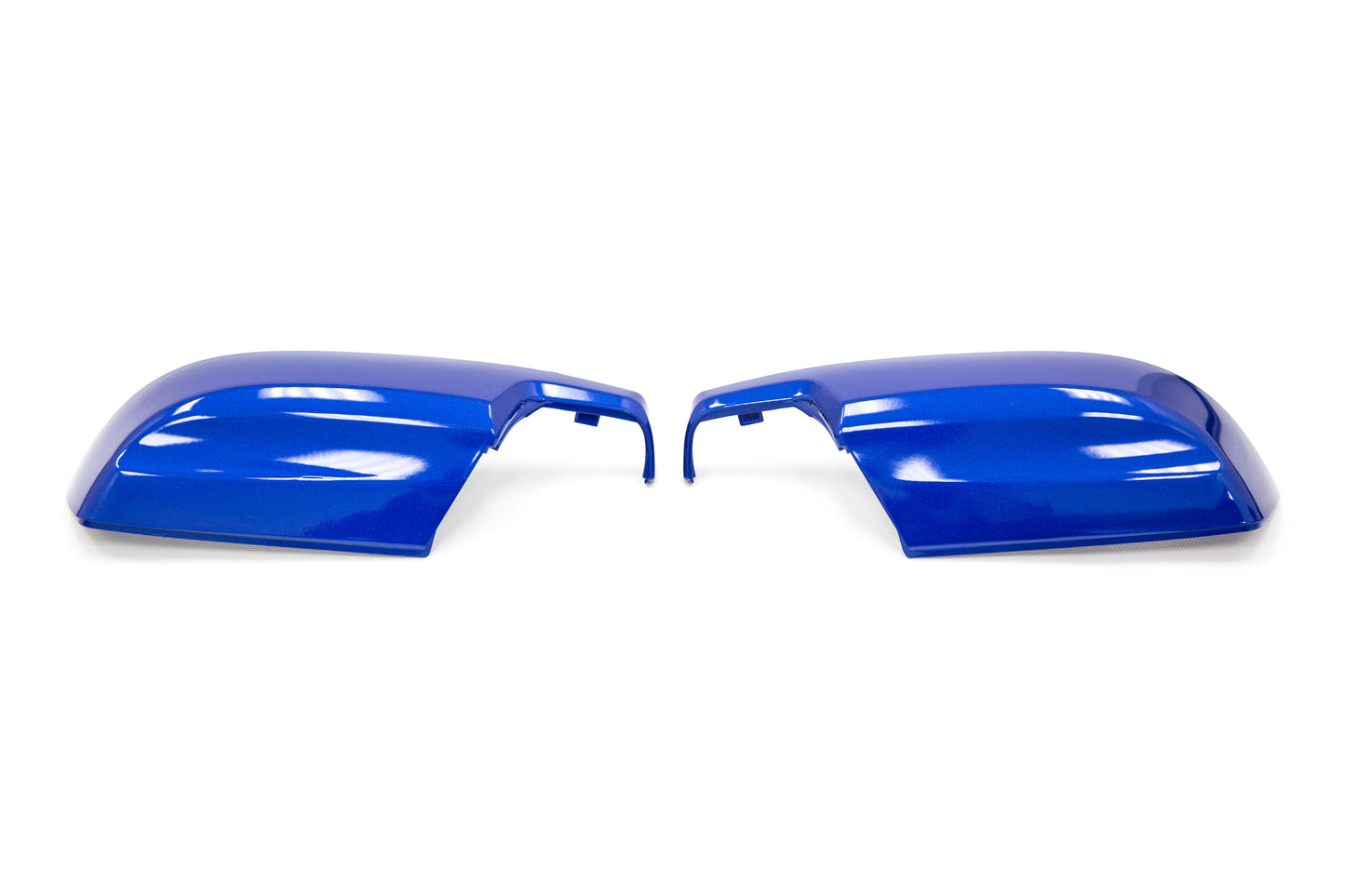 OLM Paint Matched Lower Mirror Covers - World Rally Blue Pearl (K7X) - 2015-2021 Subaru WRX / STI / 2015-2017 Crosstrek / 2015-2016 Impreza