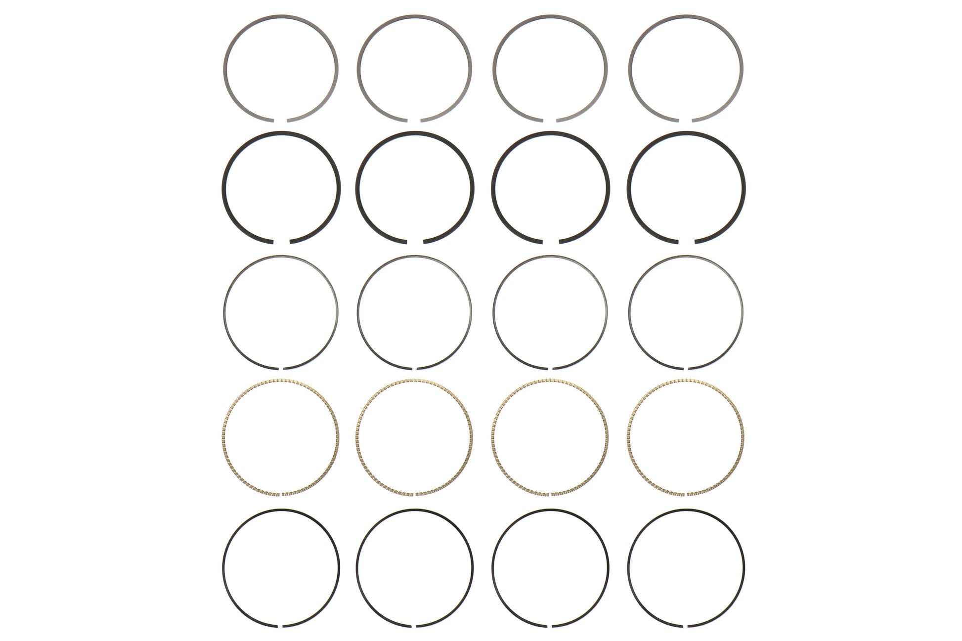 Manley Performance Piston Ring Set 99.5mm - Subaru EJ25 Turbo Models (inc. 2006-2014 WRX / 2004-2021 STI)