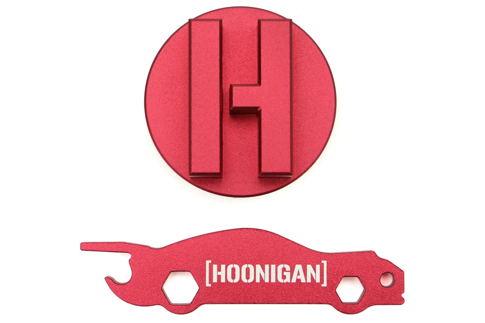 Mishimoto Hoonigan Oil Filler Cap Red - Subaru Models (inc. 2002+ WRX/STI)