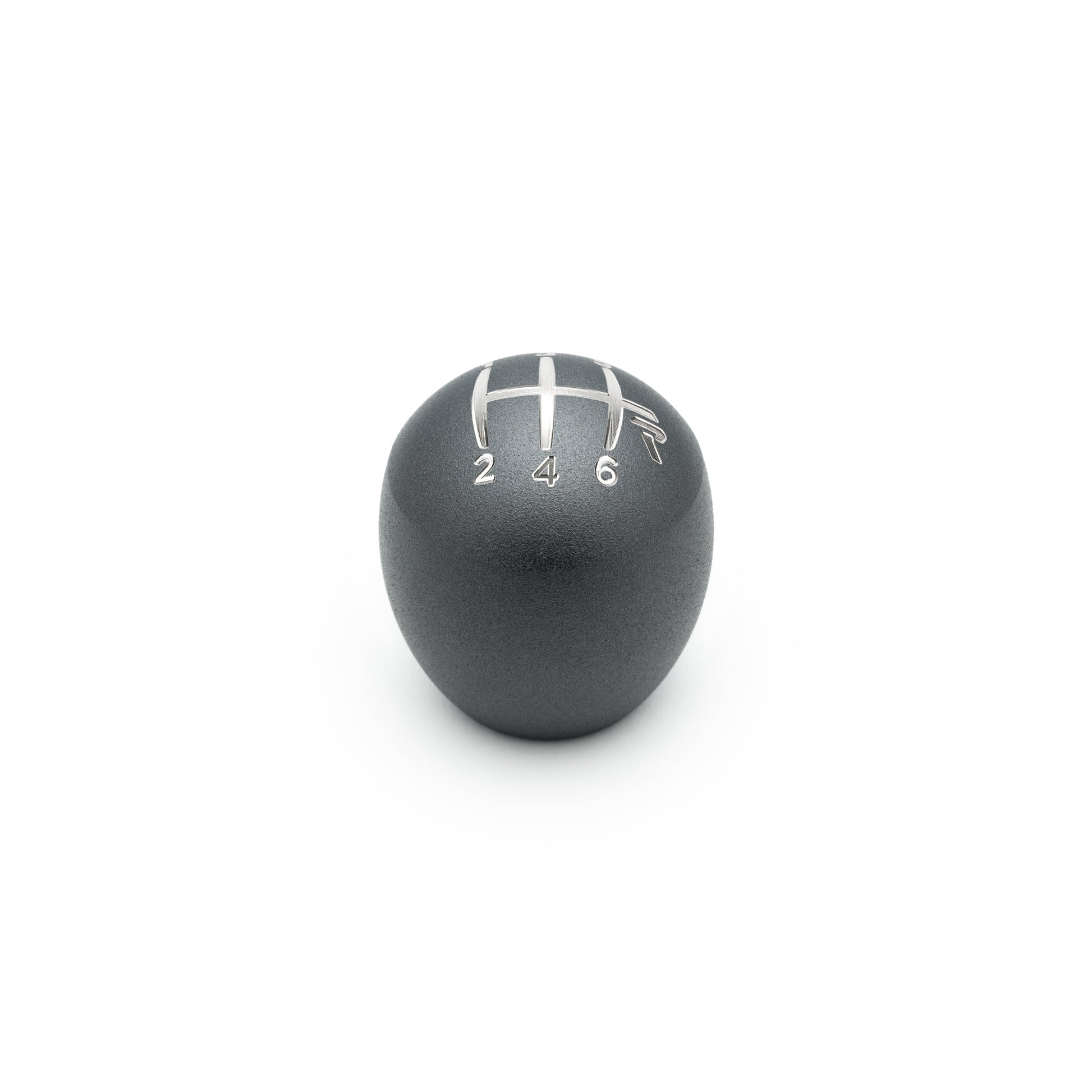 Raceseng Slammer Graphite Texture Shift Knob w/ Engraving - 2004-2021 Subaru STI / 2015-2021 WRX