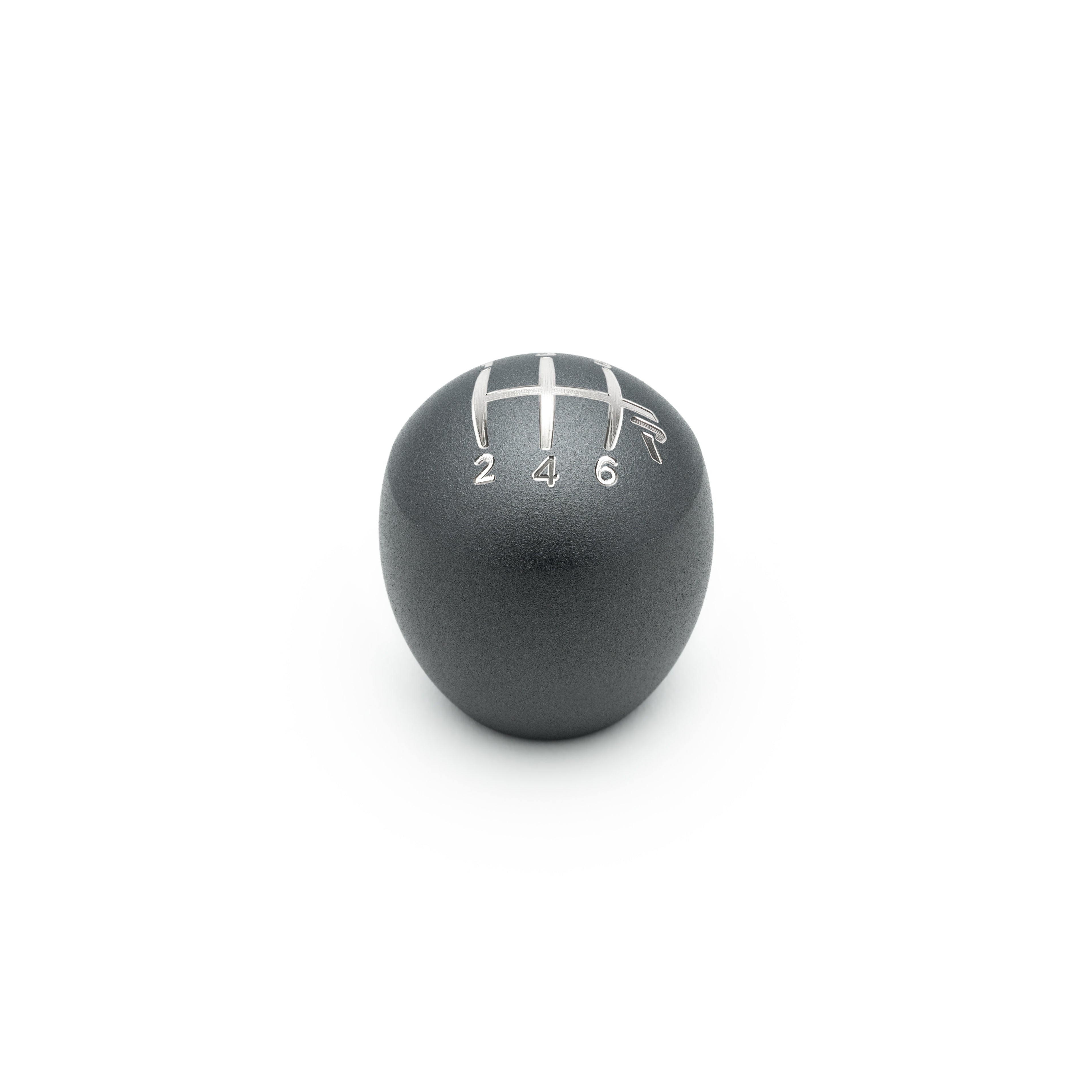 Raceseng Slammer Graphite Texture Shift Knob w/ Engraving - 2004-2021 Subaru STI / 2015-2021 WRX