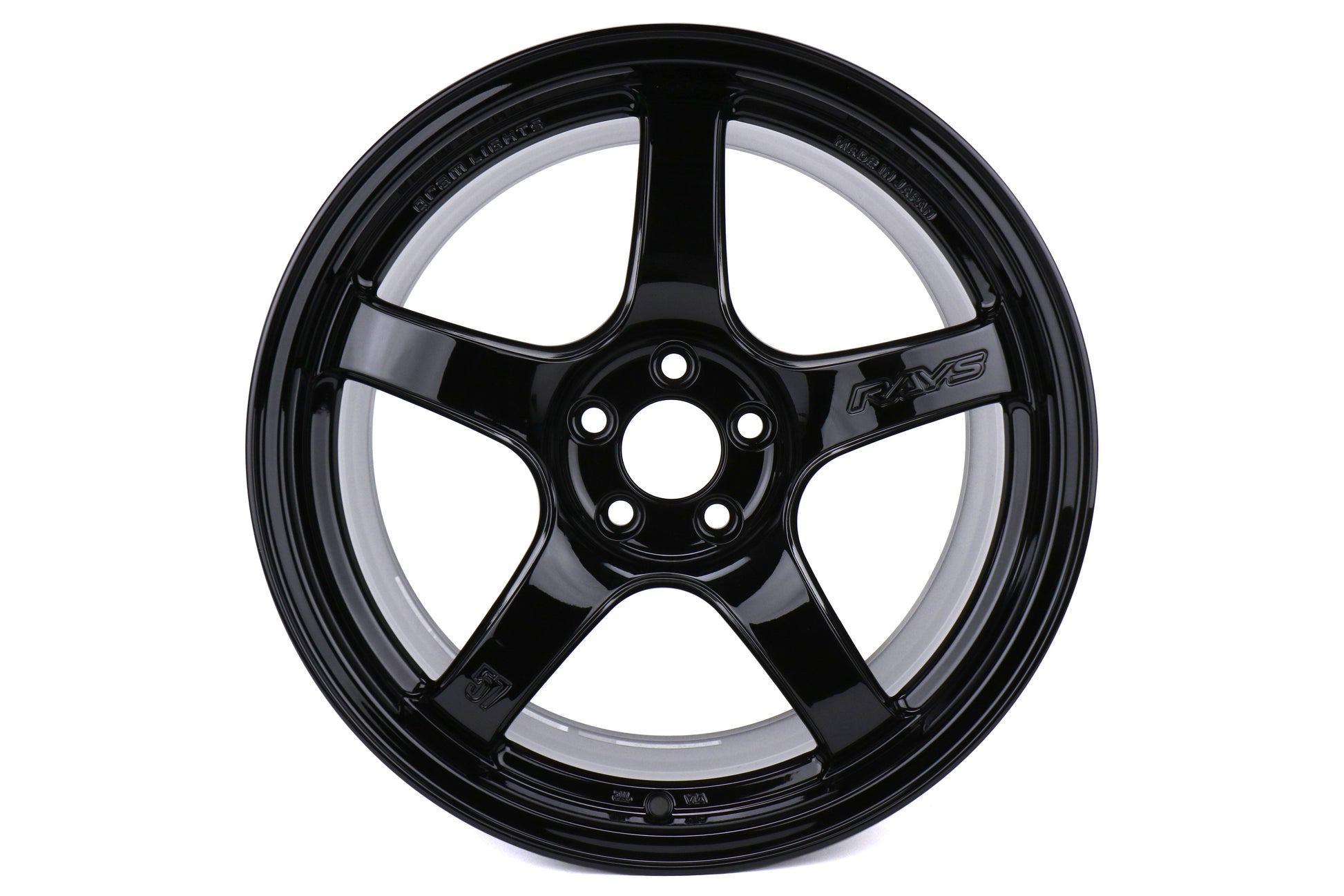 Rays Gram Lights 57CR Glass Black 17x9 +38mm 5x100 (Sold As Pair) - 2013-2024 Subaru BRZ / Scion FR-S / Toyota GR86 / 2014-2018 Subaru Forester