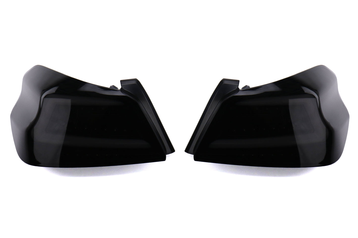 Spec-D Sequential LED Tail Lights (Smoked Lens, Black Base, White Bar) - 2015-2021 Subaru WRX / STI