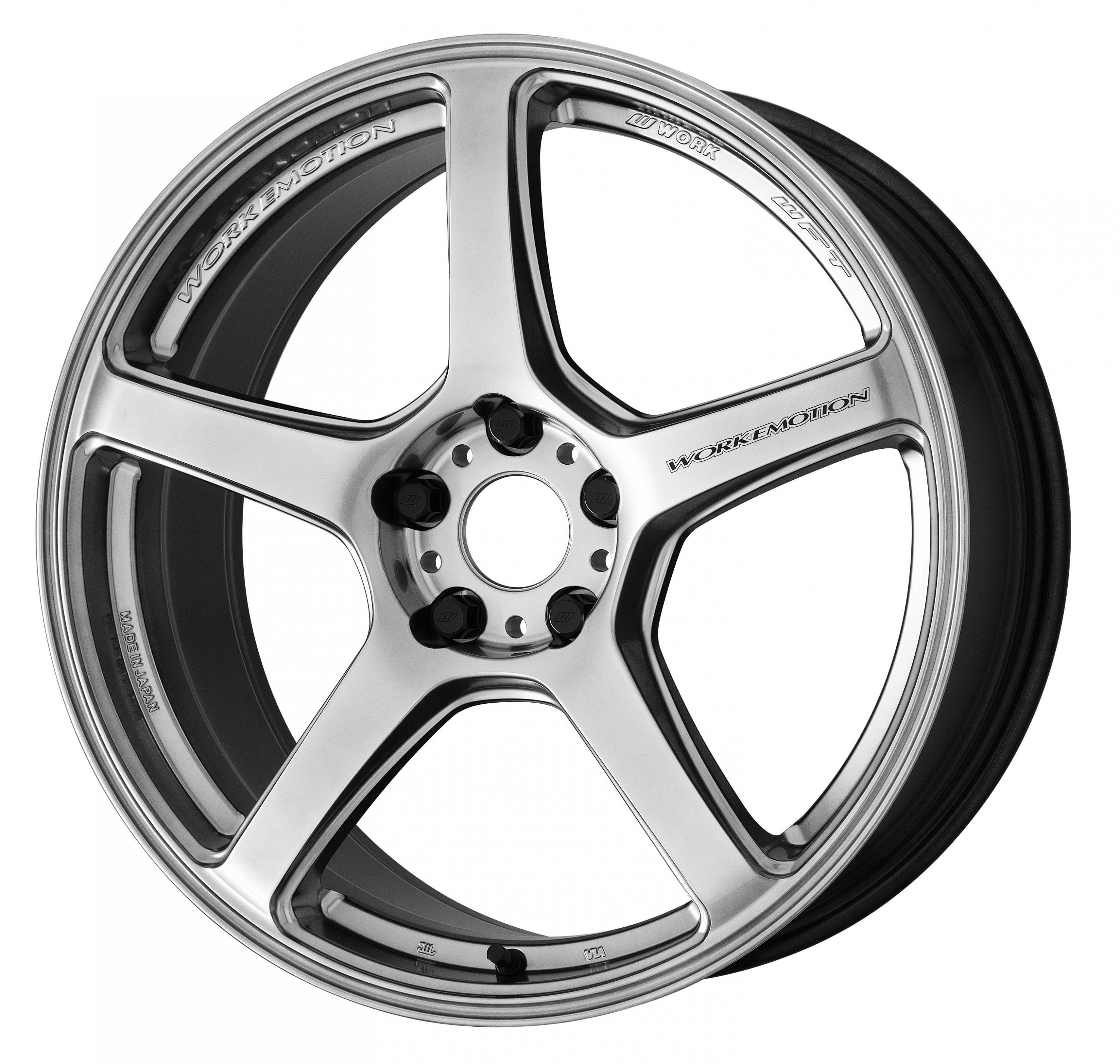 Work Wheels Emotion T5R  Glow Silver (Deep Concave) 18x9.5 +38 5x114.3 (Sold As Pair) - 2015-2024 Subaru WRX / 2015-2021 STI / 2019-2024 Forester