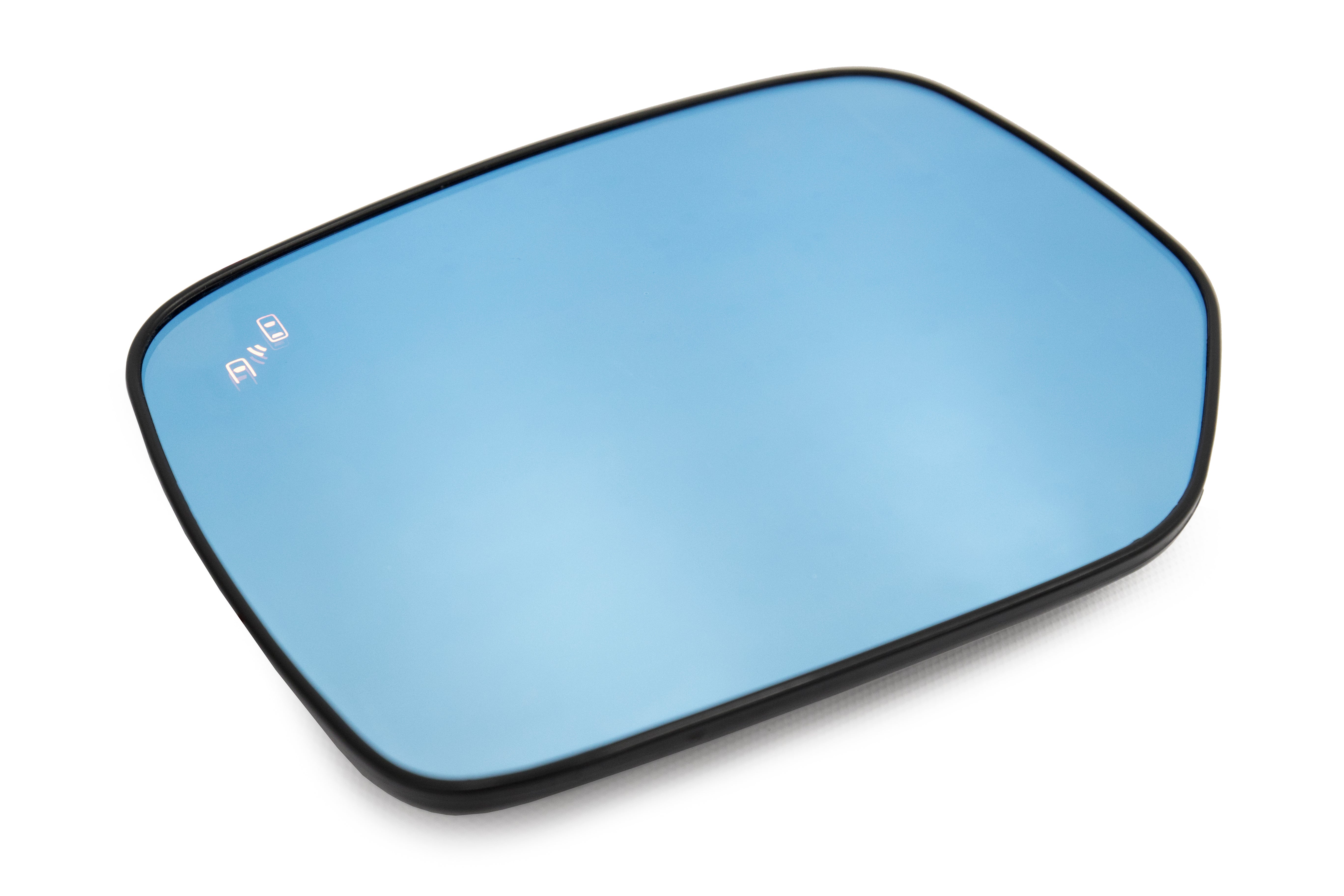 OLM Wide Angle Convex Mirrors (w/ Turn Signals / Defrosters / Blind Spot Detection) - Blue - 2015-2021 Subaru WRX / STI