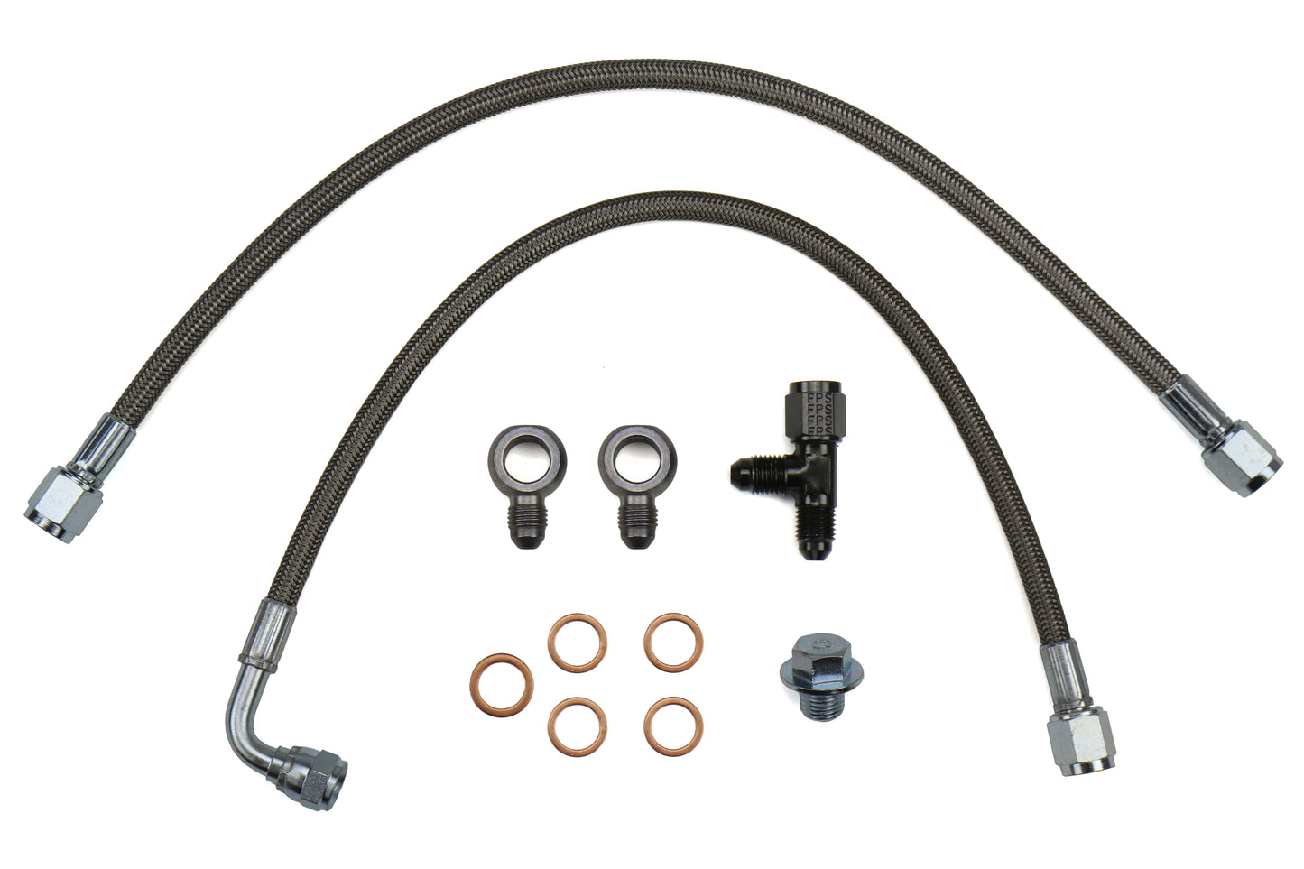 IAG Garrett GT Series Turbo Oil Feed and AVCS Line - Subaru Models (inc. 2006-2014 WRX / 2004+ STI)